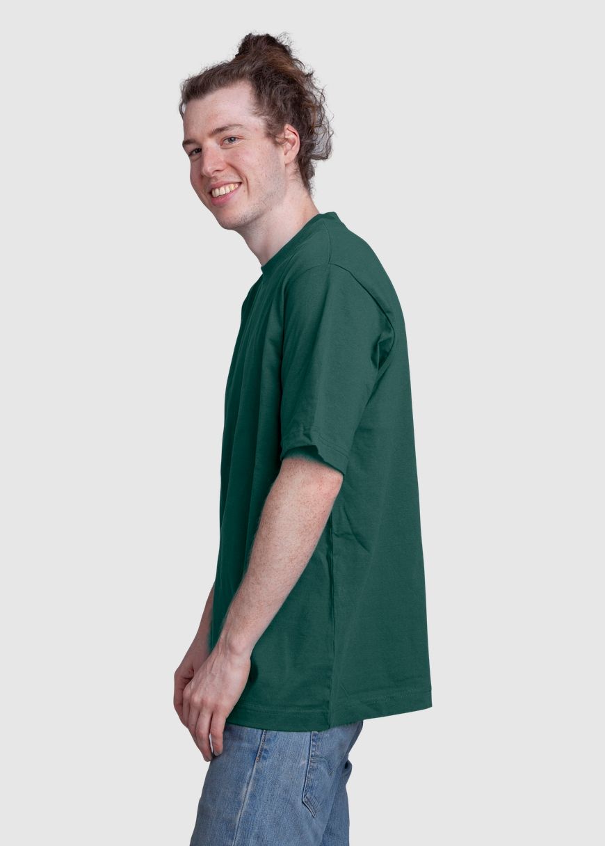 T-Shirt Heavy Weight Man Glazed Green