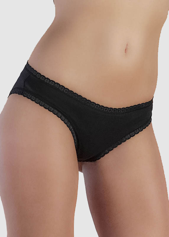 Damenslip mit Spitze Damenslip mit Spitze