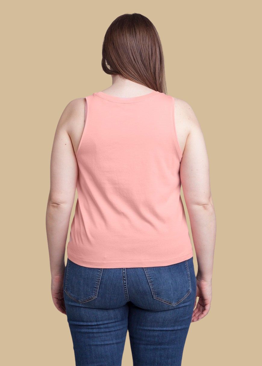 Cropped Oversized Tanktop Woman