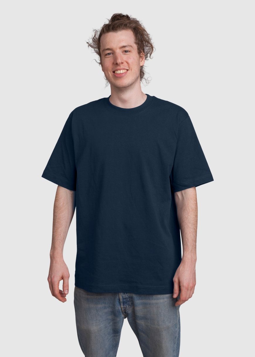 T-Shirt Heavy Weight Man French Navy