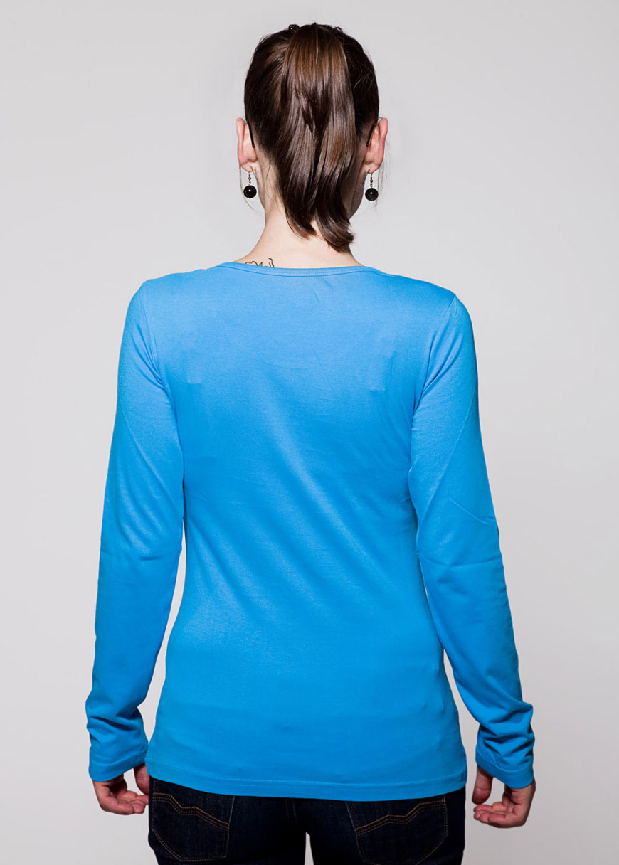 Basic Longsleeve Blau Basic Longsleeve Blau