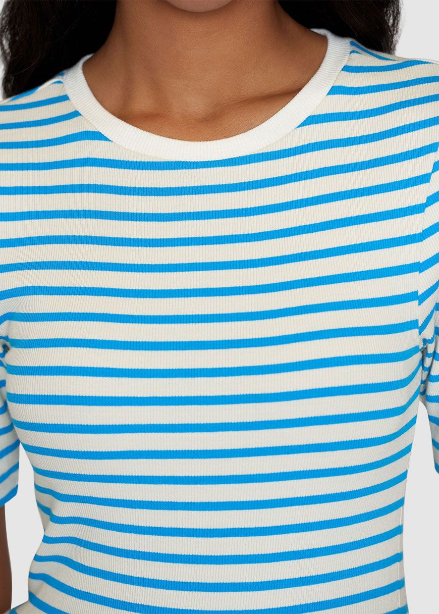 Striped Rib T-Shirt Striped Rib T-Shirt