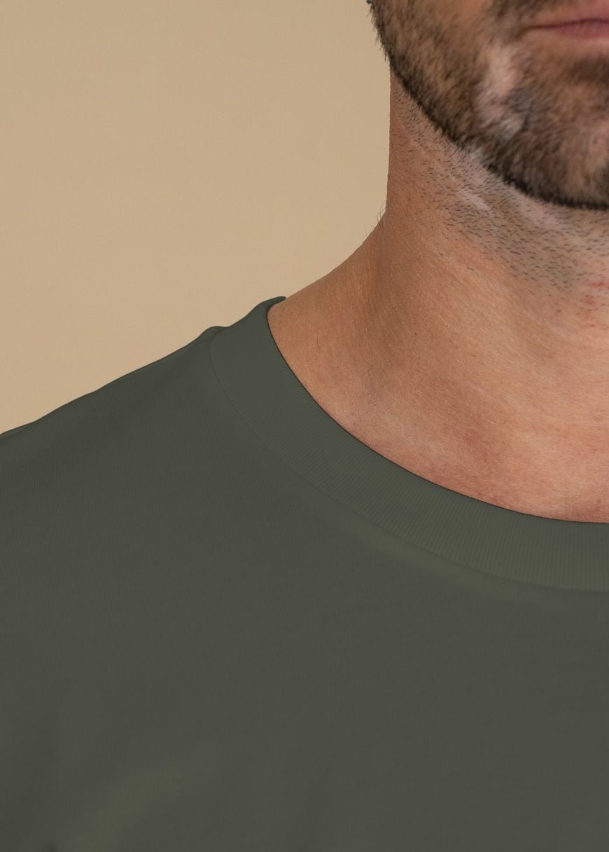 GXB-STTU169-KHAKI-04.jpg Classic T-Shirt Man Khaki
