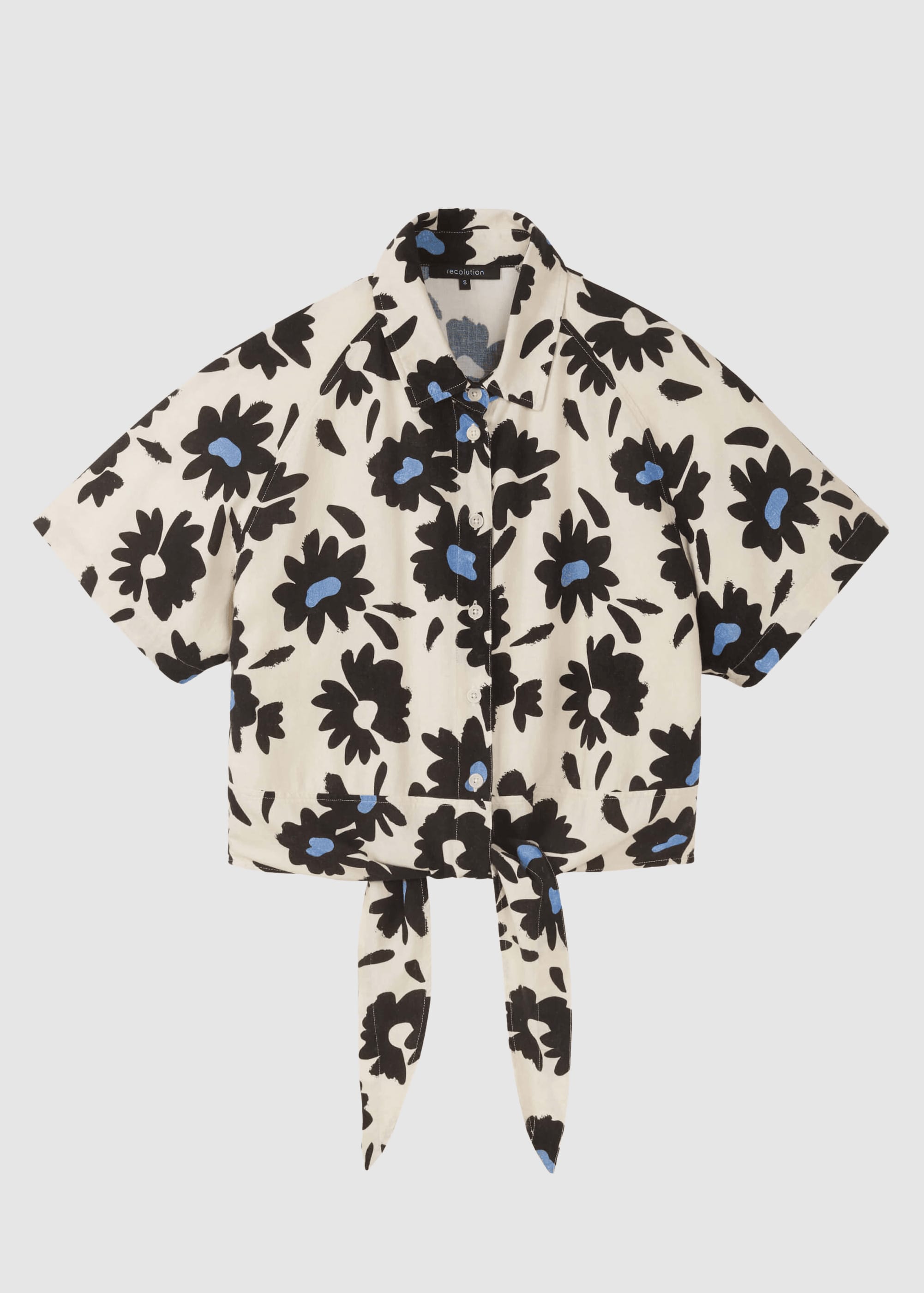 Blouse Ocra Bloom Electric Blue