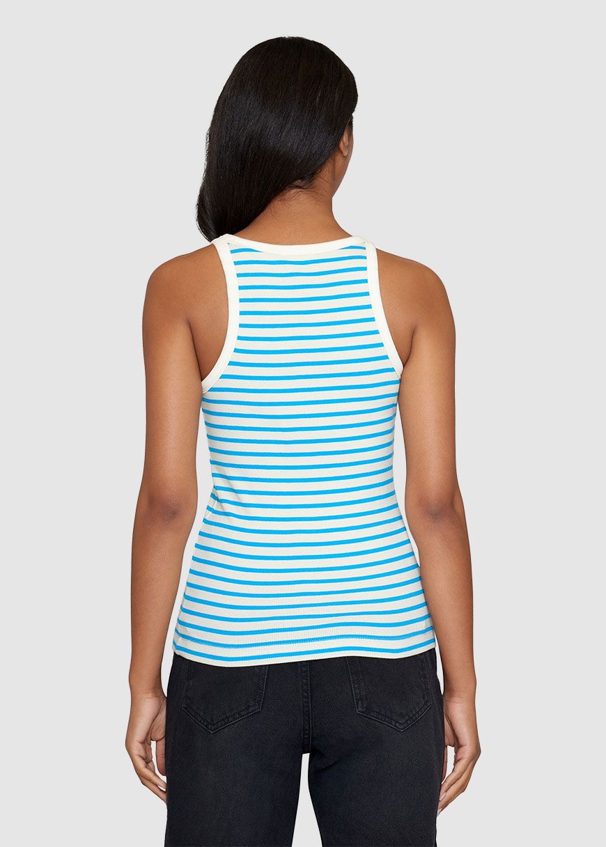 Striped Racer Rib Top