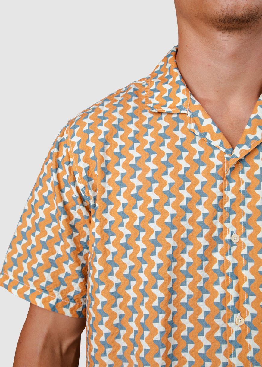 Tiles Aloha Shirt Tiles Aloha Shirt