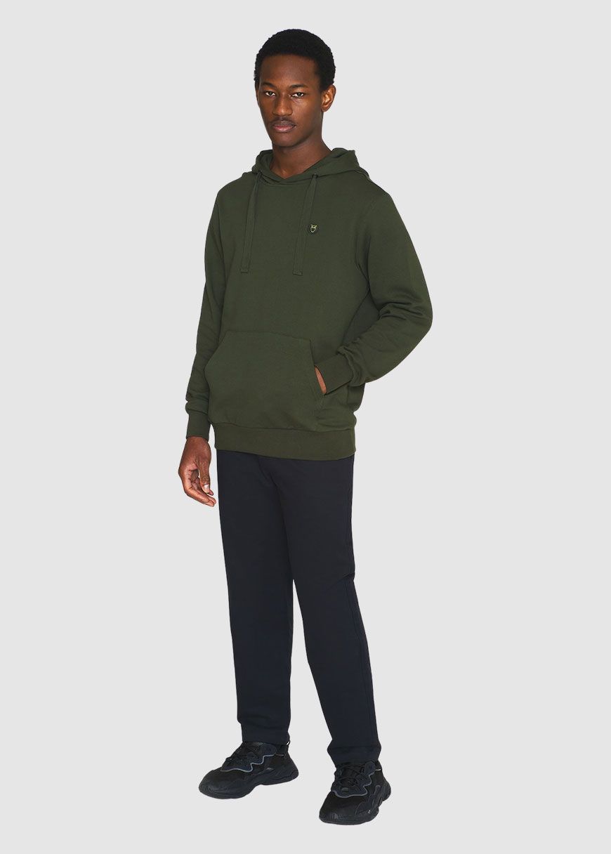 Basic Hood Badge Sweat Basic Hood Badge Sweat