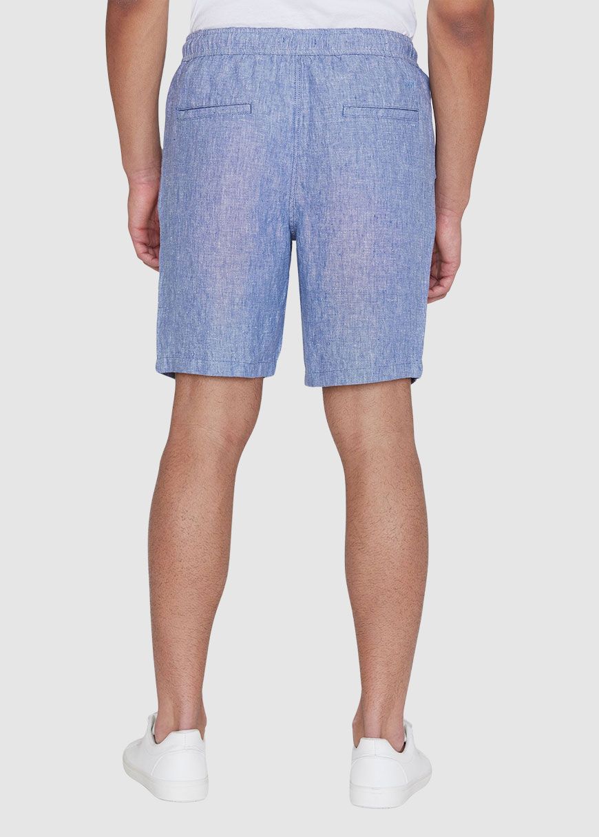 Fig Loose Linen Shorts