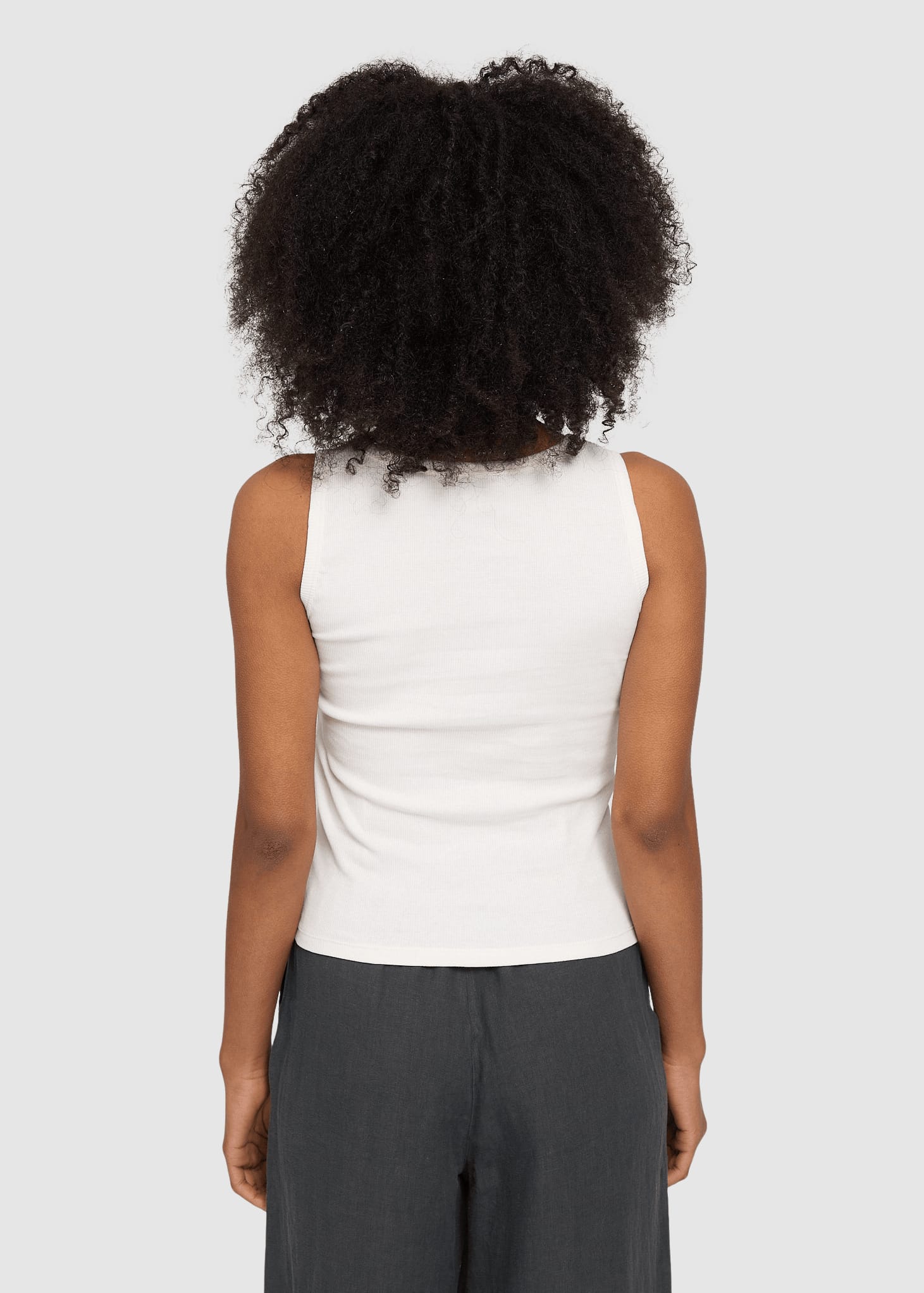 Basic Tanktop Offwhite Basic Tanktop Offwhite