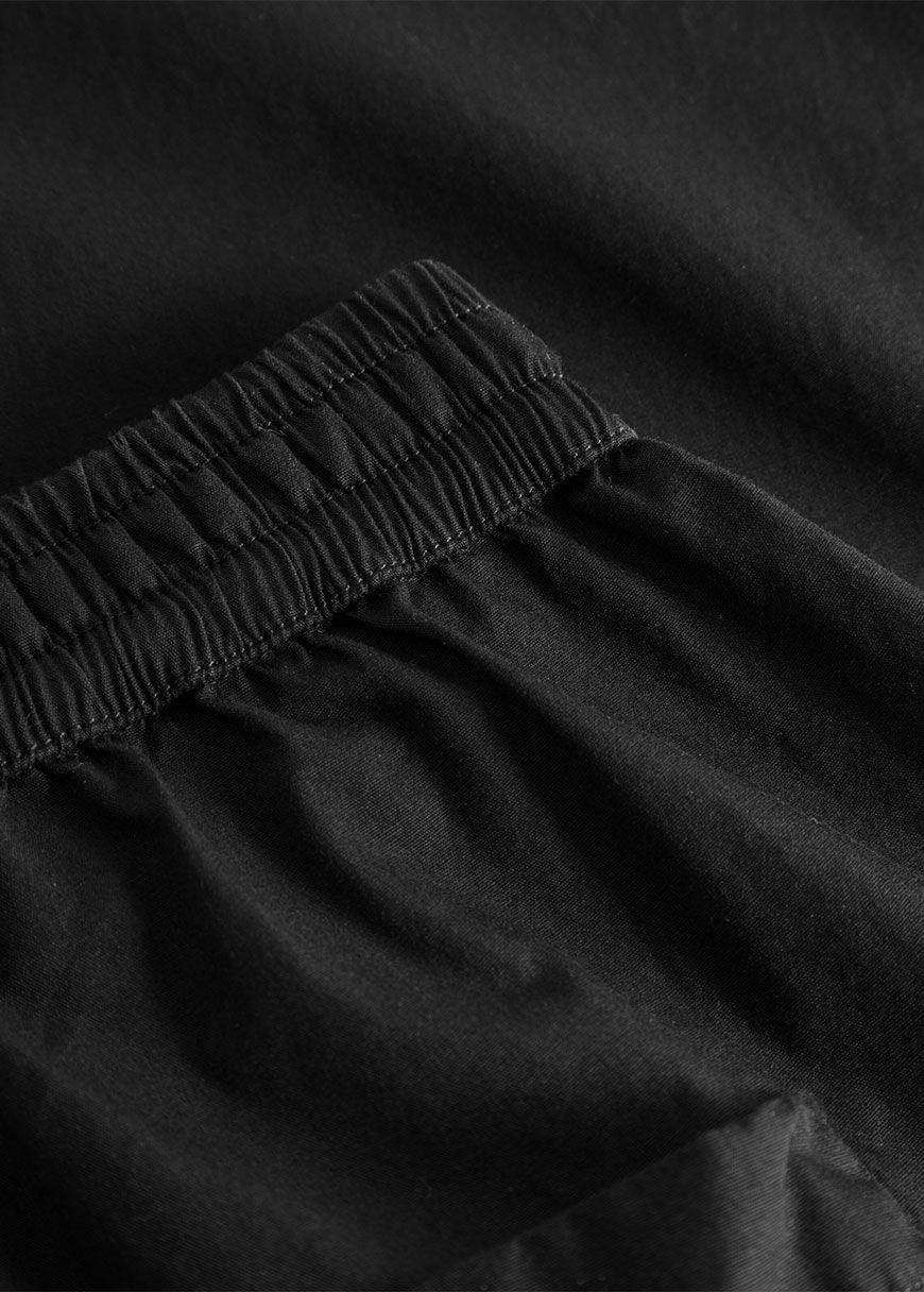 Chloe Barrel High-Rise Poplin Elastic Waistband Pants Chloe Barrel High-Rise Poplin Elastic Waistband Pants