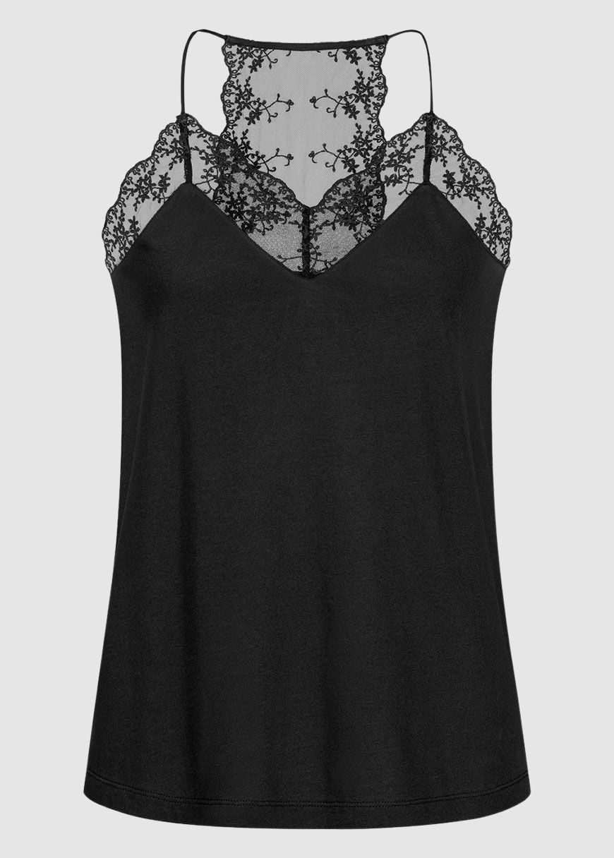 Top mit Spitze Top mit Spitze