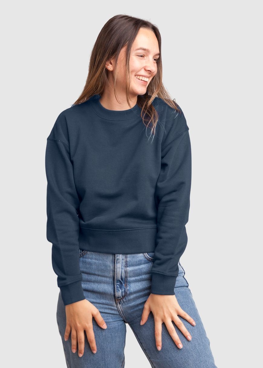 Sweater Cropped Woman