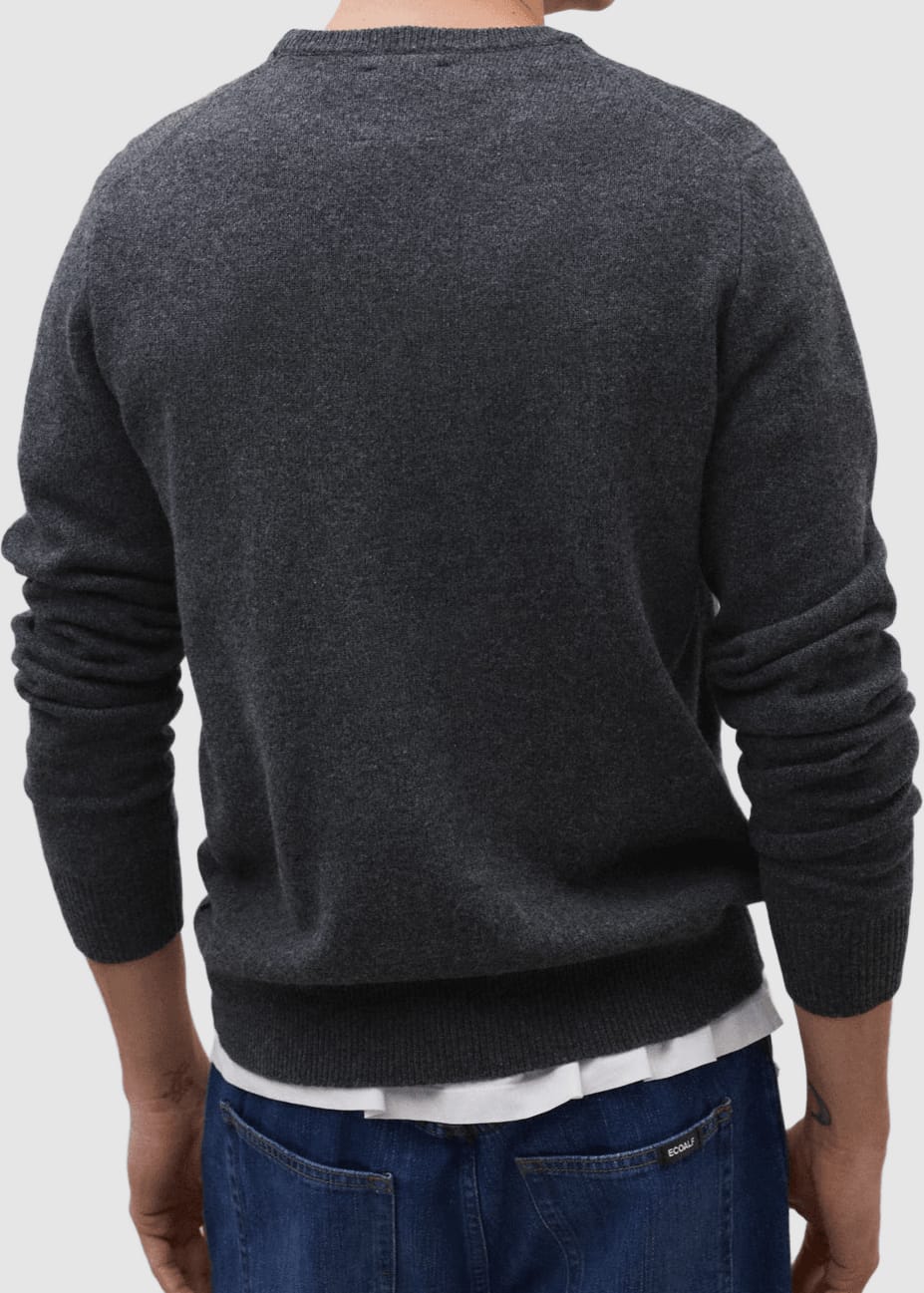 ecoalf-laguna-with-tag-knit-man-dark-grey-melange-3.jpeg Laguna With Tag Knit Man Dark Grey Melange