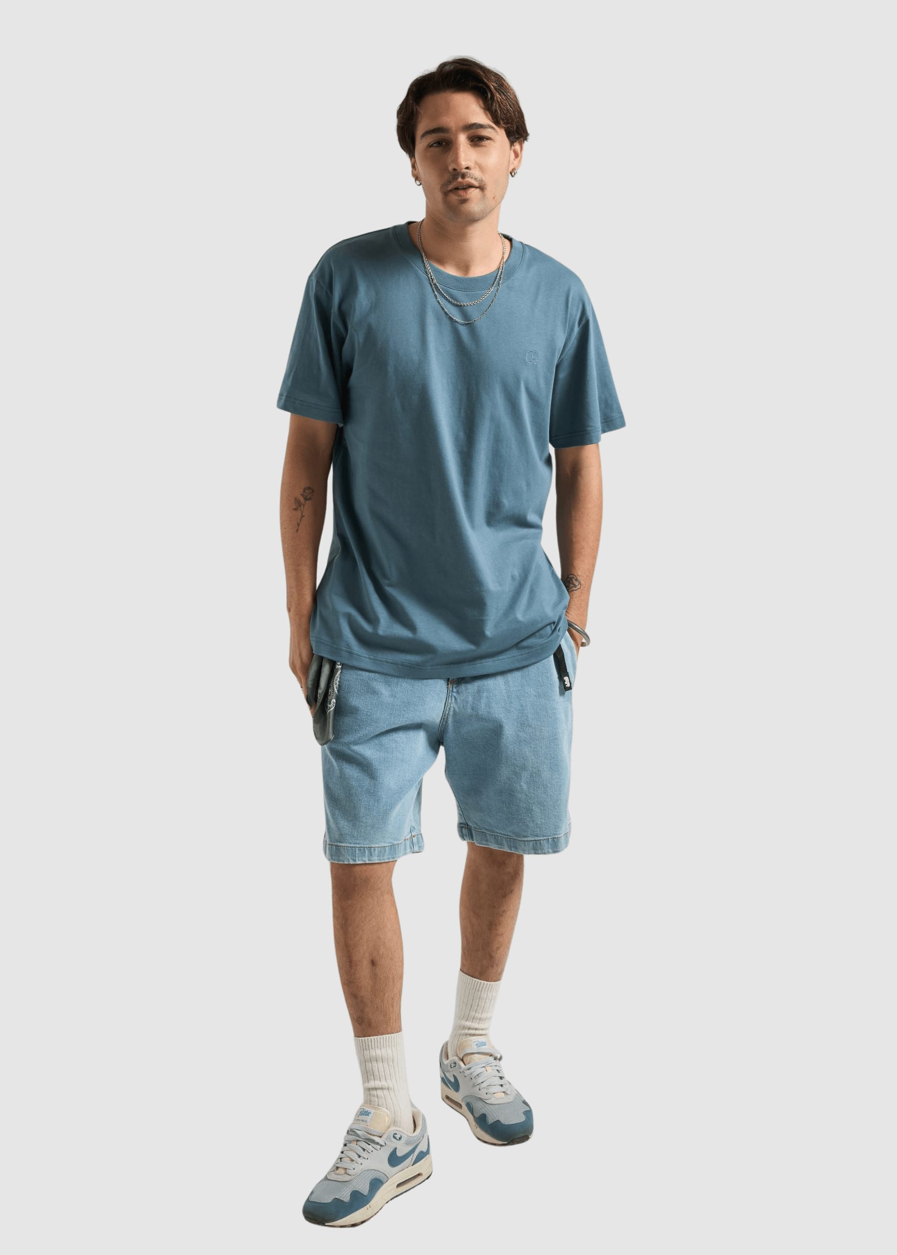 Essential T-Shirt Deep Spruce Green