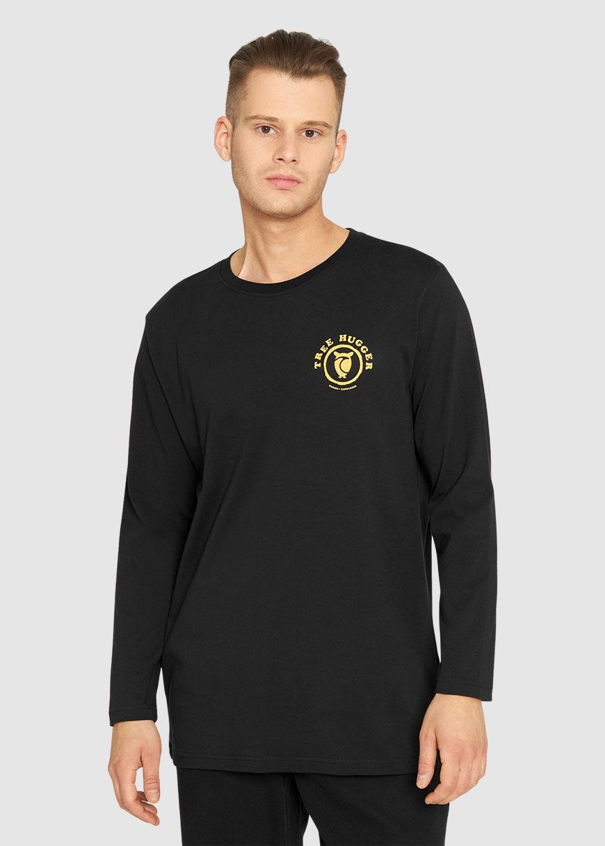 Long Sleeve Heavy Single With Urskog Front And Back Print