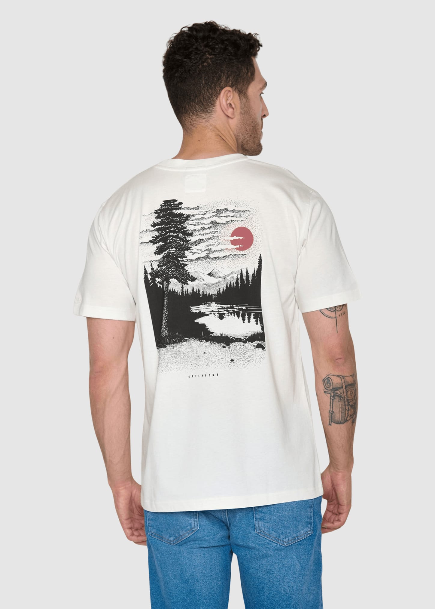 River Idyll Fusion T-Shirt Moonstone