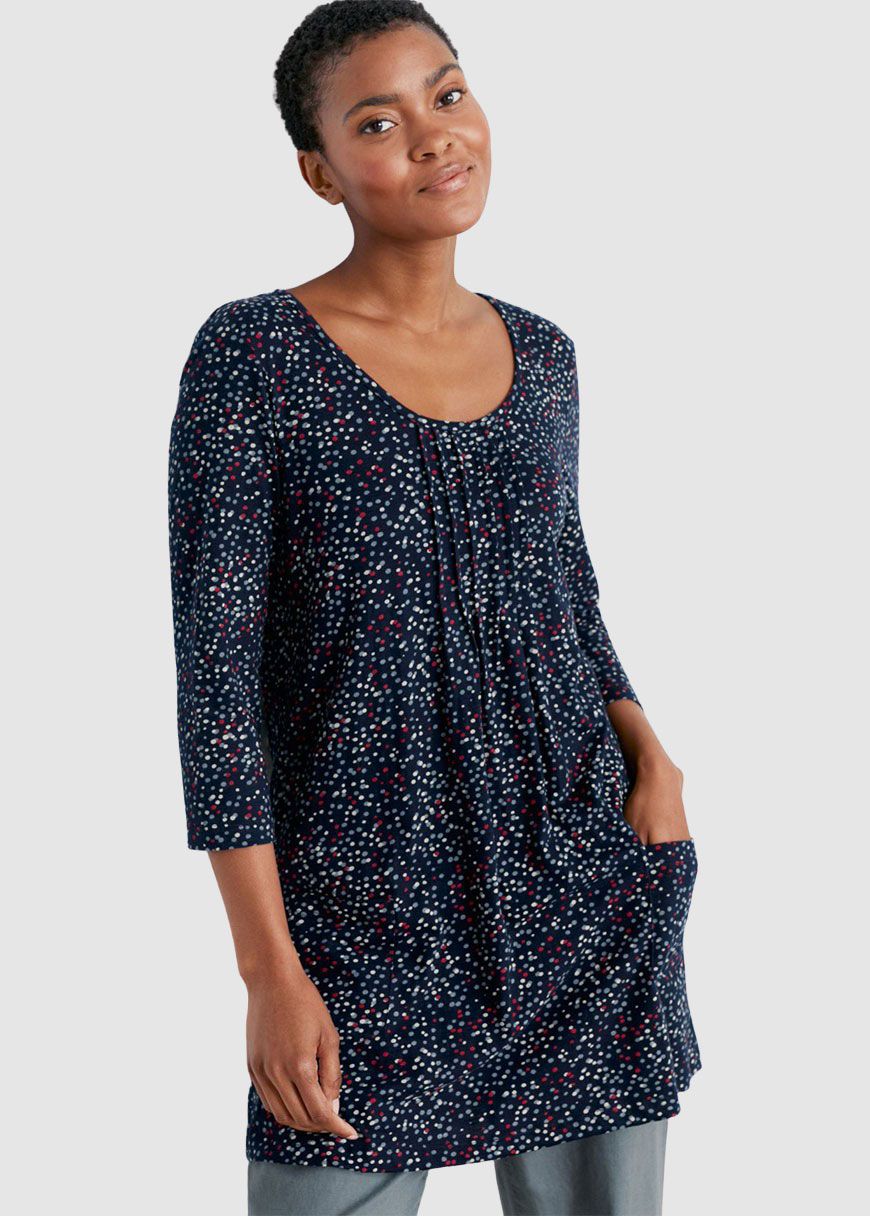 3/4 Busy Lizzy Tunic 3/4 Busy Lizzy Tunic