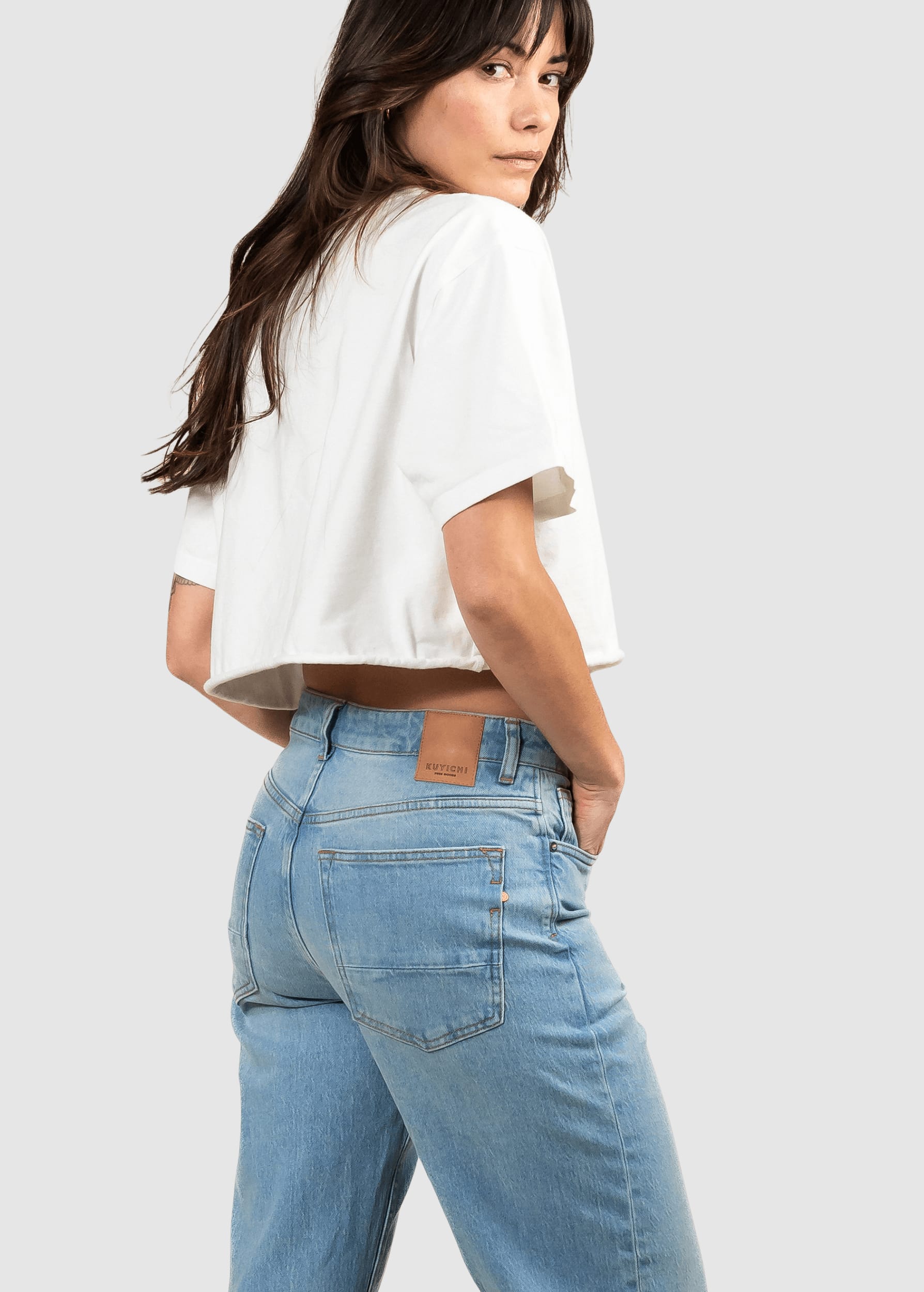 Izabella Straight Aegean Blue