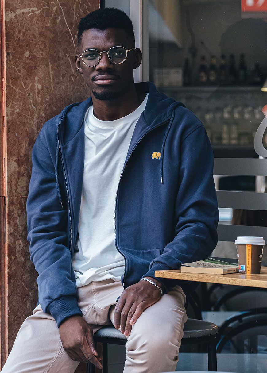 Organic Essential Zip Hoodie