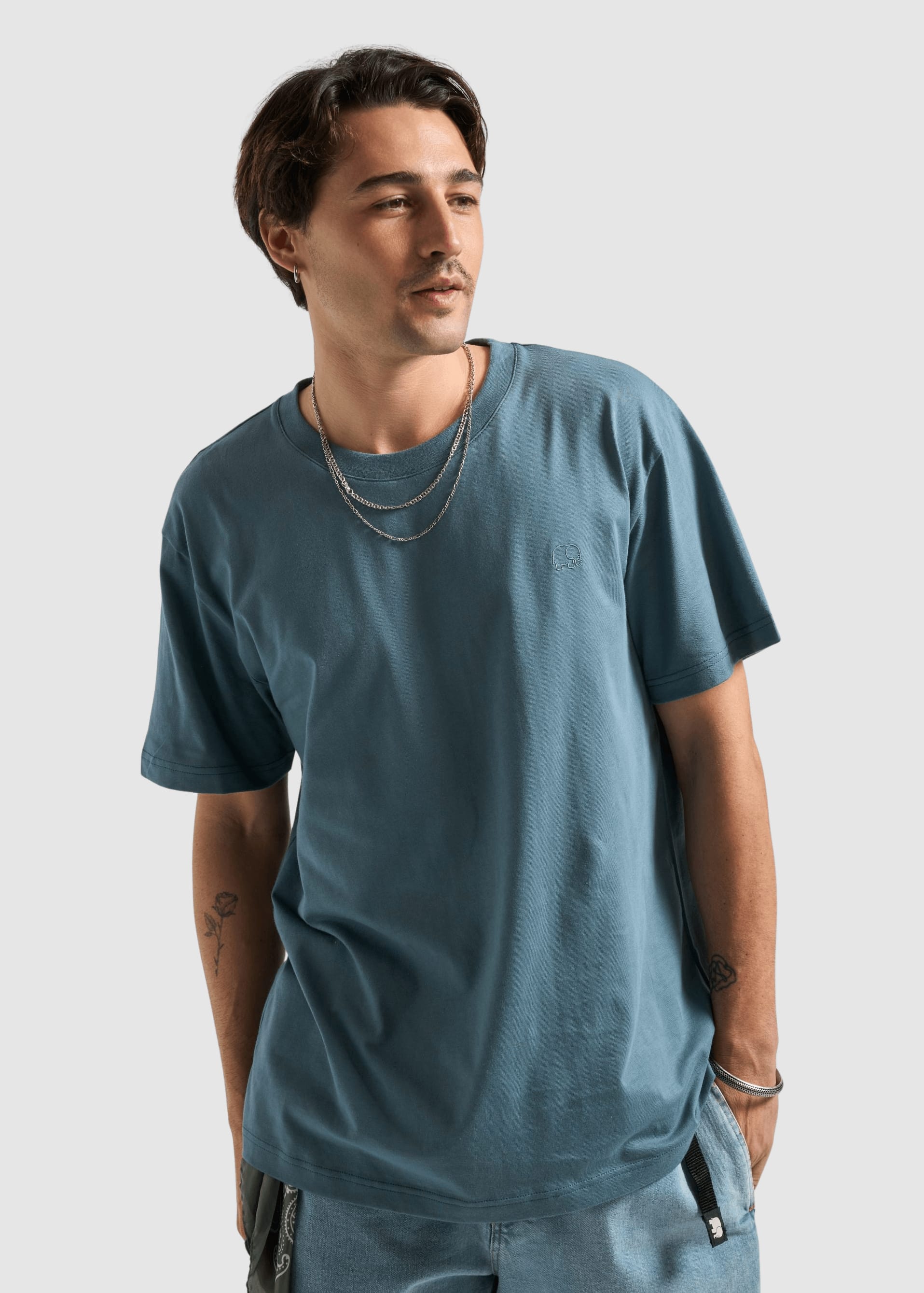 Essential T-Shirt Deep Spruce Green