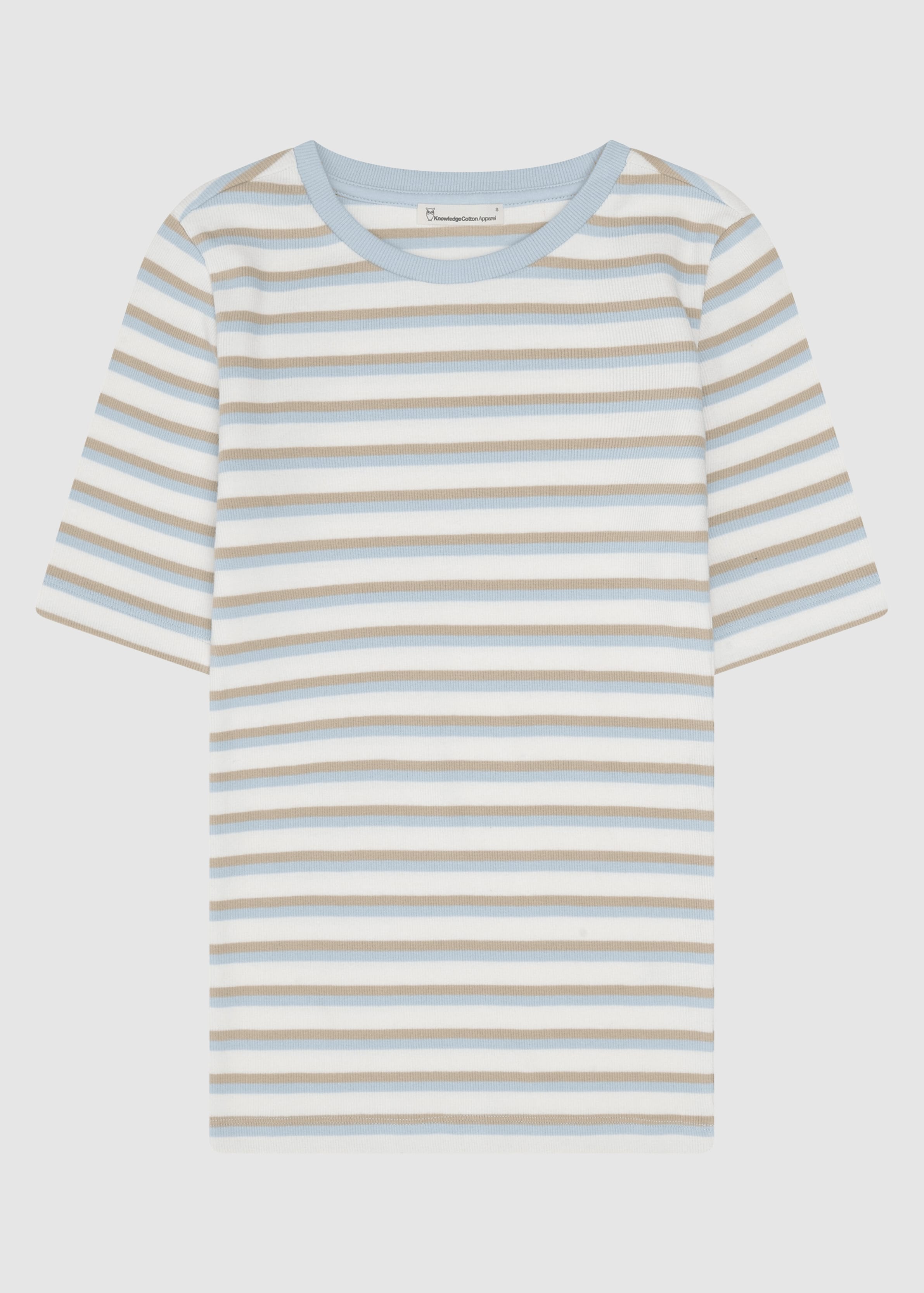 Rib T-Shirt Multi Color Stripe Rib T-Shirt Multi Color Stripe