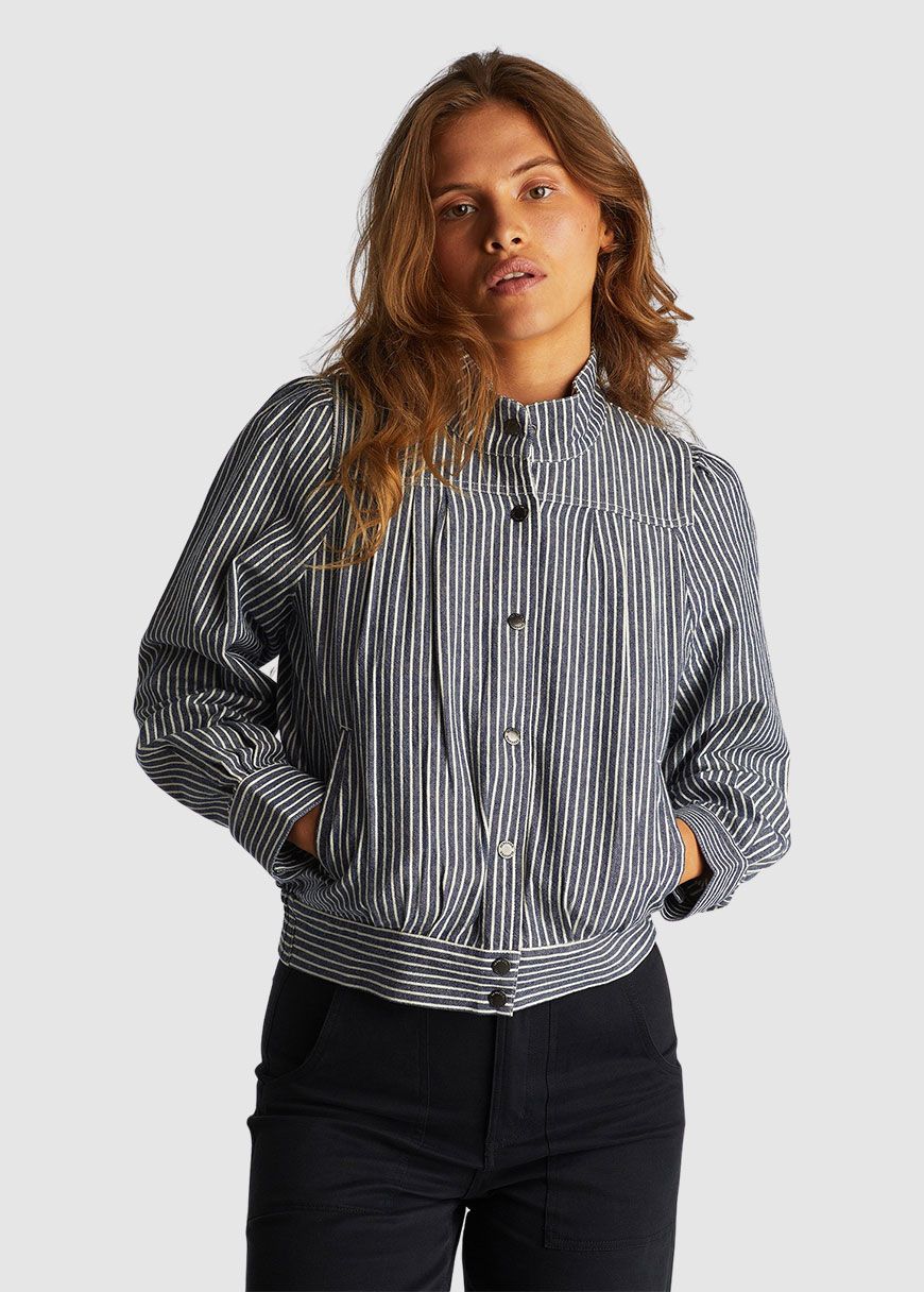 Jacket Ljungby Work Stripe Jacket Ljungby Work Stripe