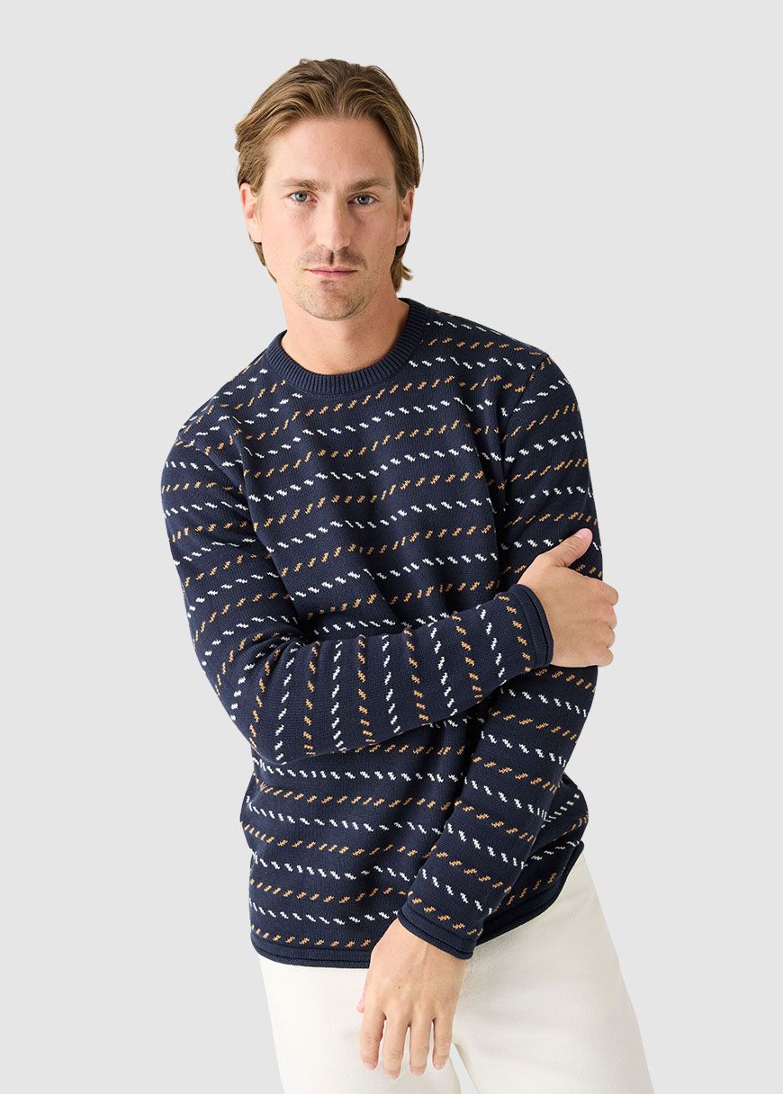 knowledge_cotton_apparel_jacquard_knit_AW_25_KCA_1080103_1412_Night_Sky_1_464434947c Jacquard Knit