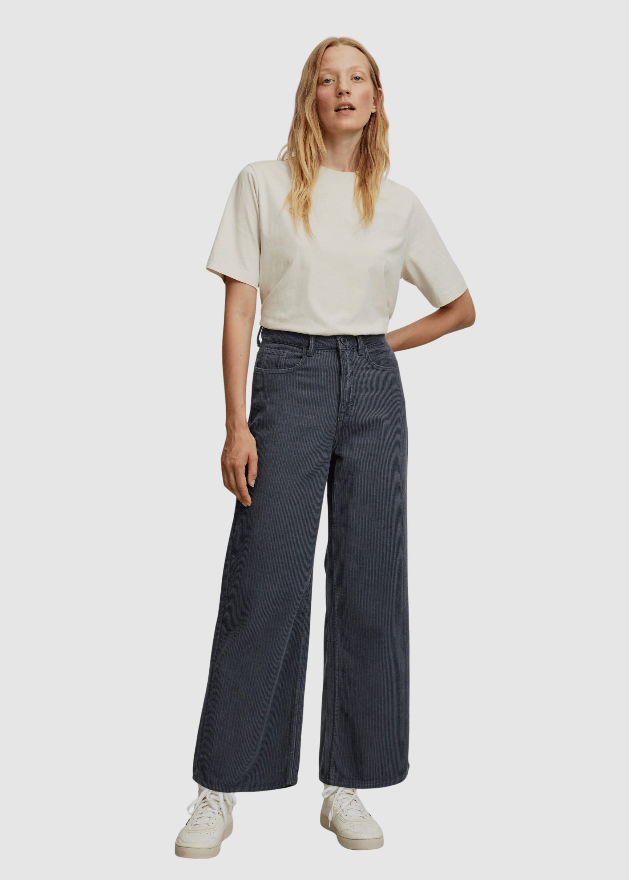 Erica Corduroy Denim Blue