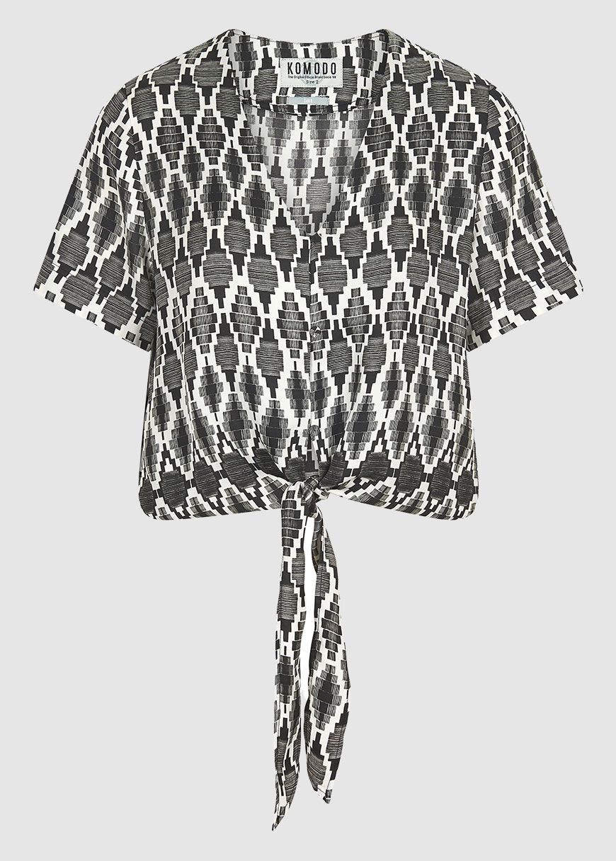 Freesia Tie Top Freesia Tie Top