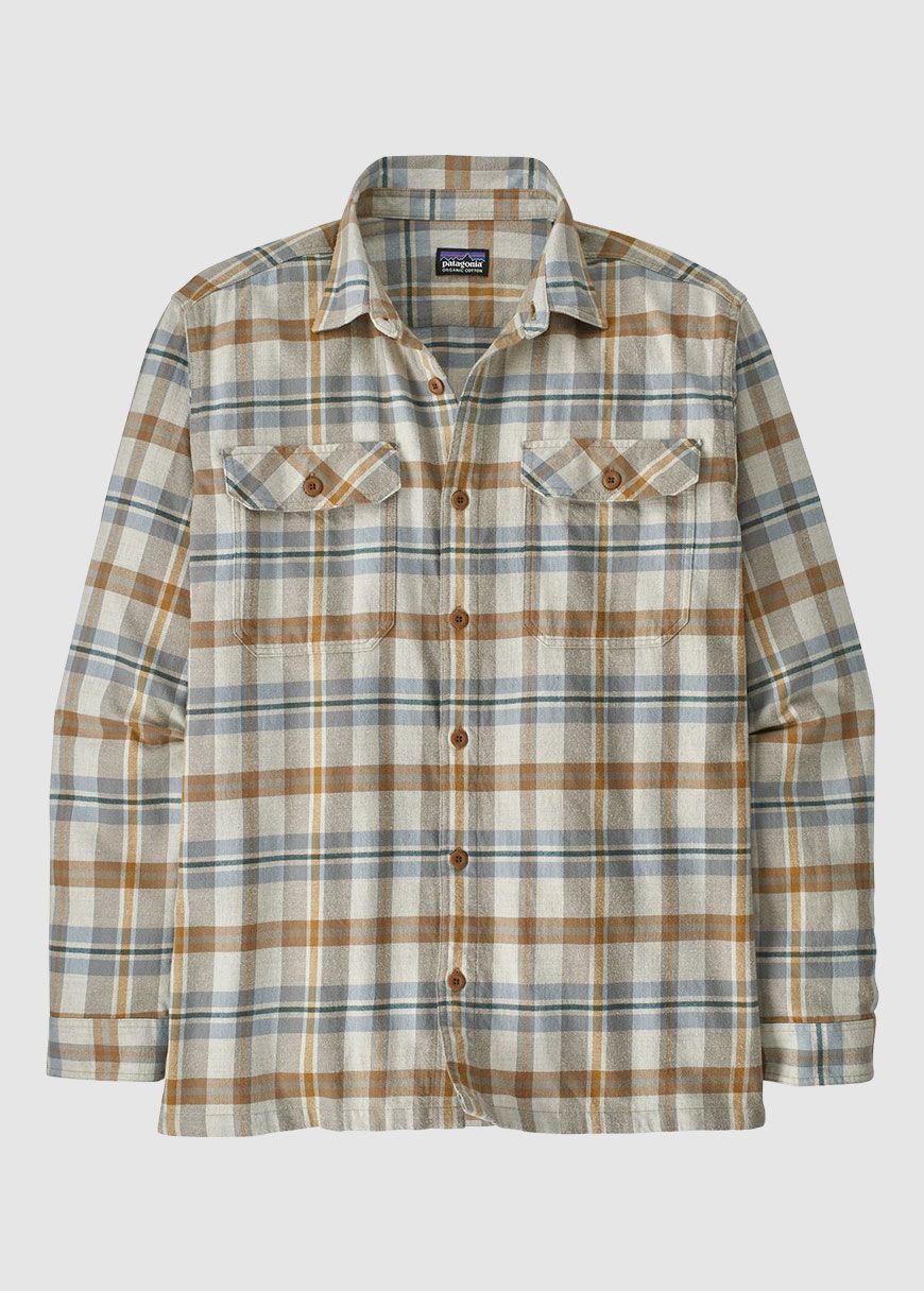 M's L/S Organic Cotton MW Fjord Flannel Shirt