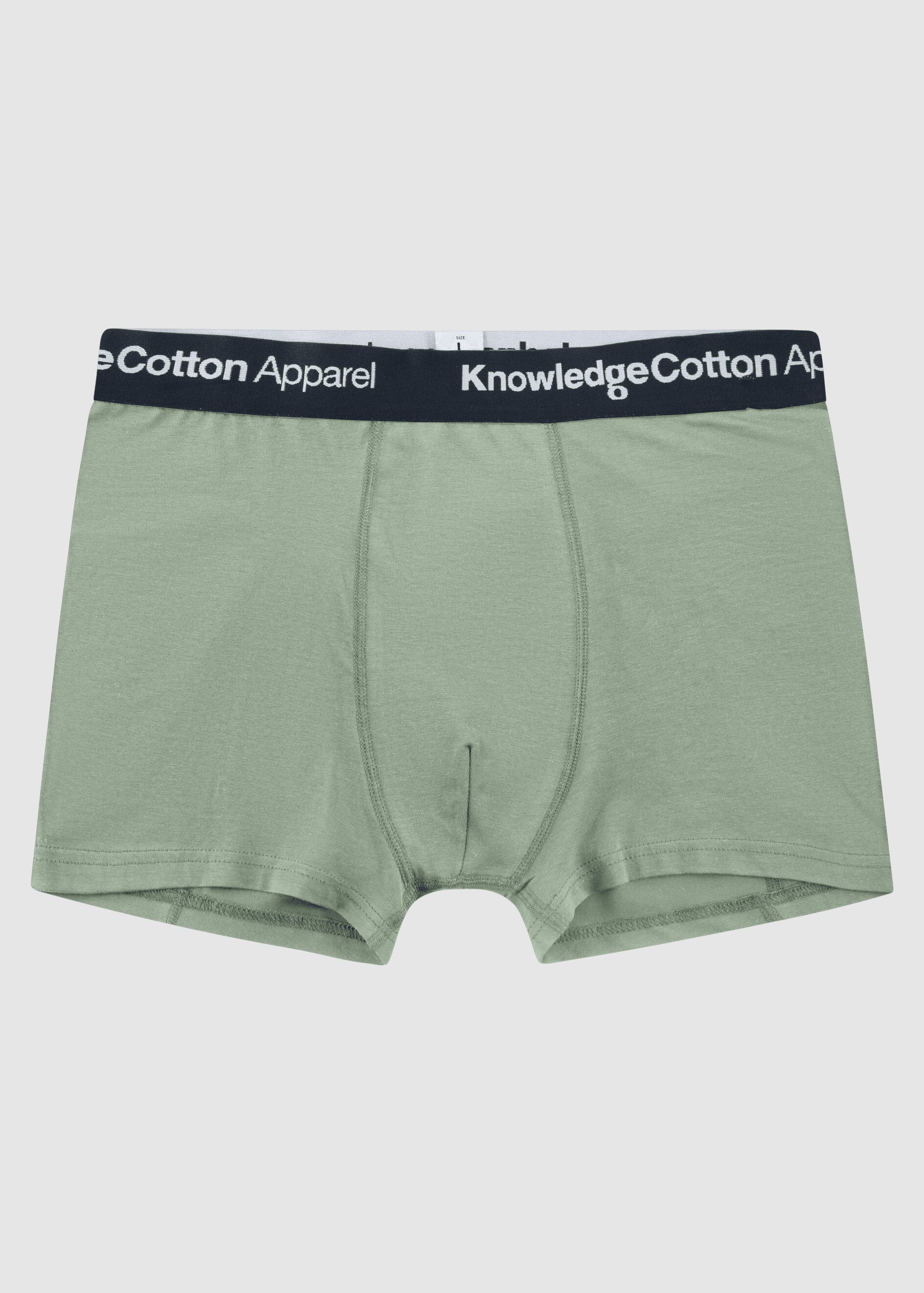 knowledge-cotton-apparel-3-pack-boxer-briefs-lily-pad-2.jpeg 3 Pack Boxer Briefs Lily Pad