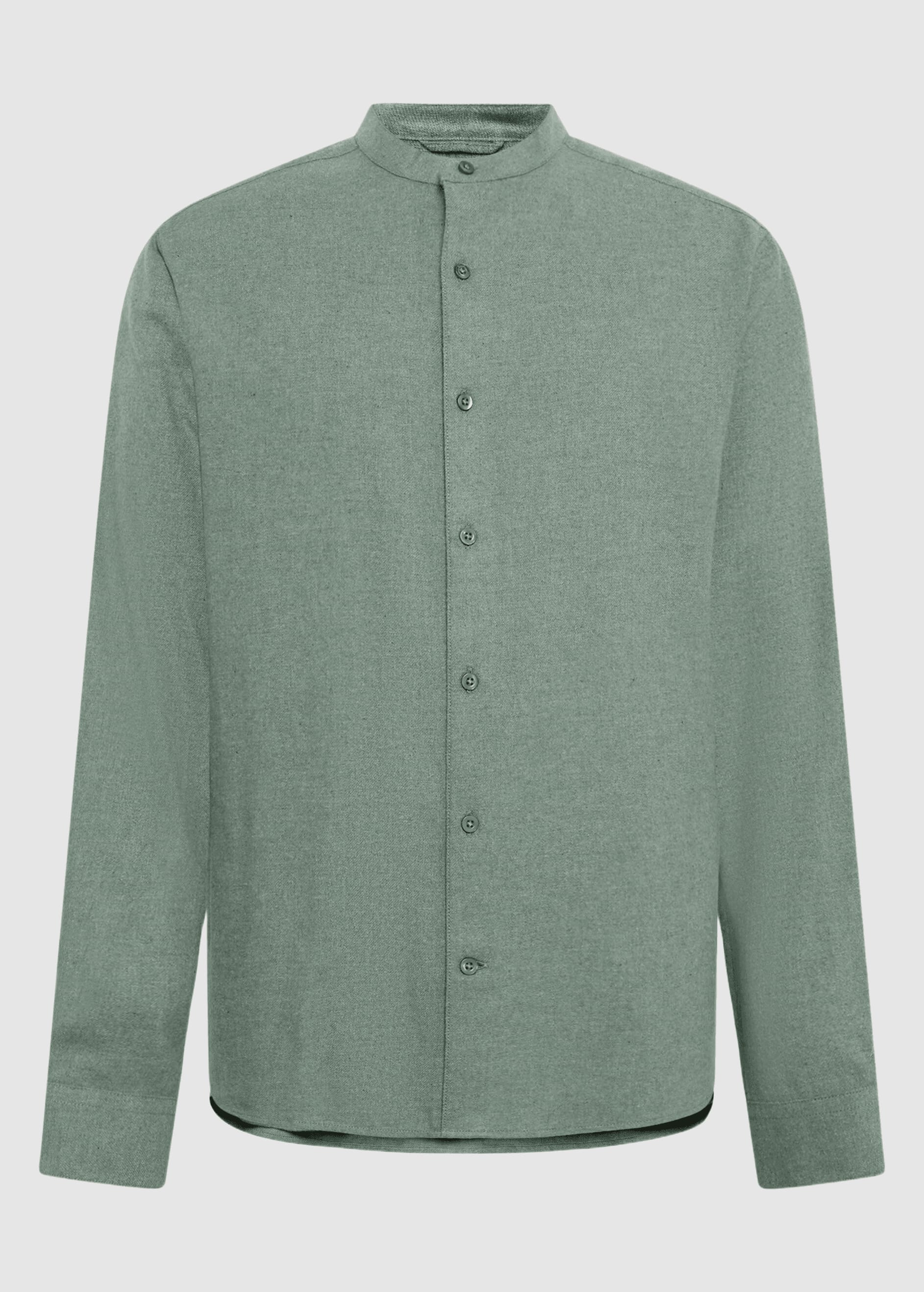Arch Regular Flannel Shirt Lily Pad