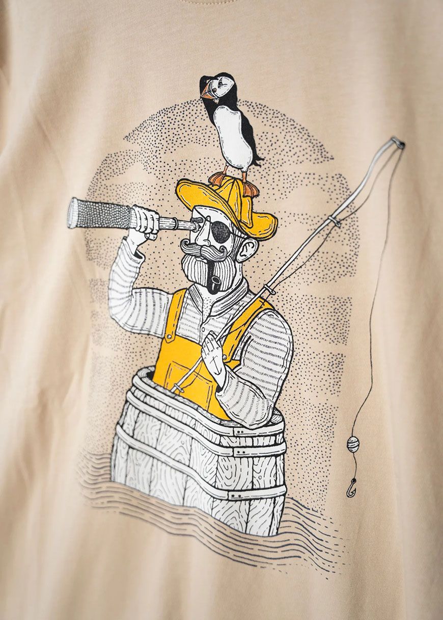 lakor_fishing_in_a_barrel_t_shirt_AW_25_LAK_tee_wp_fishingbarrell_White_Pepper_3_f3c3142421 Fishing In A Barrel T-Shirt