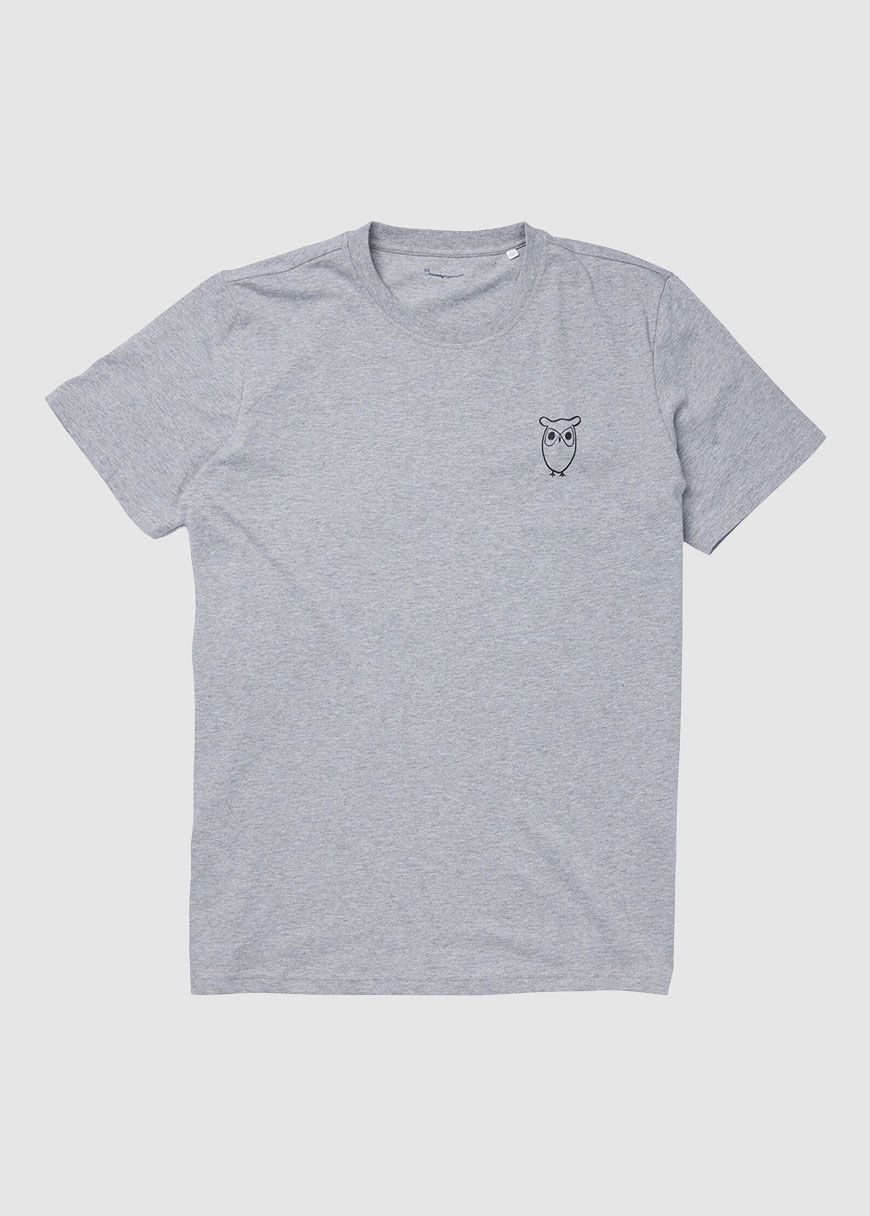 Regular Owl Chest Print T-Shirt Regular Owl Chest Print T-Shirt