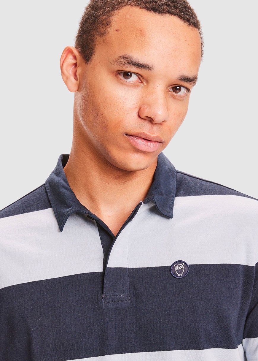 Rowan Block Striped Polo Rowan Block Striped Polo