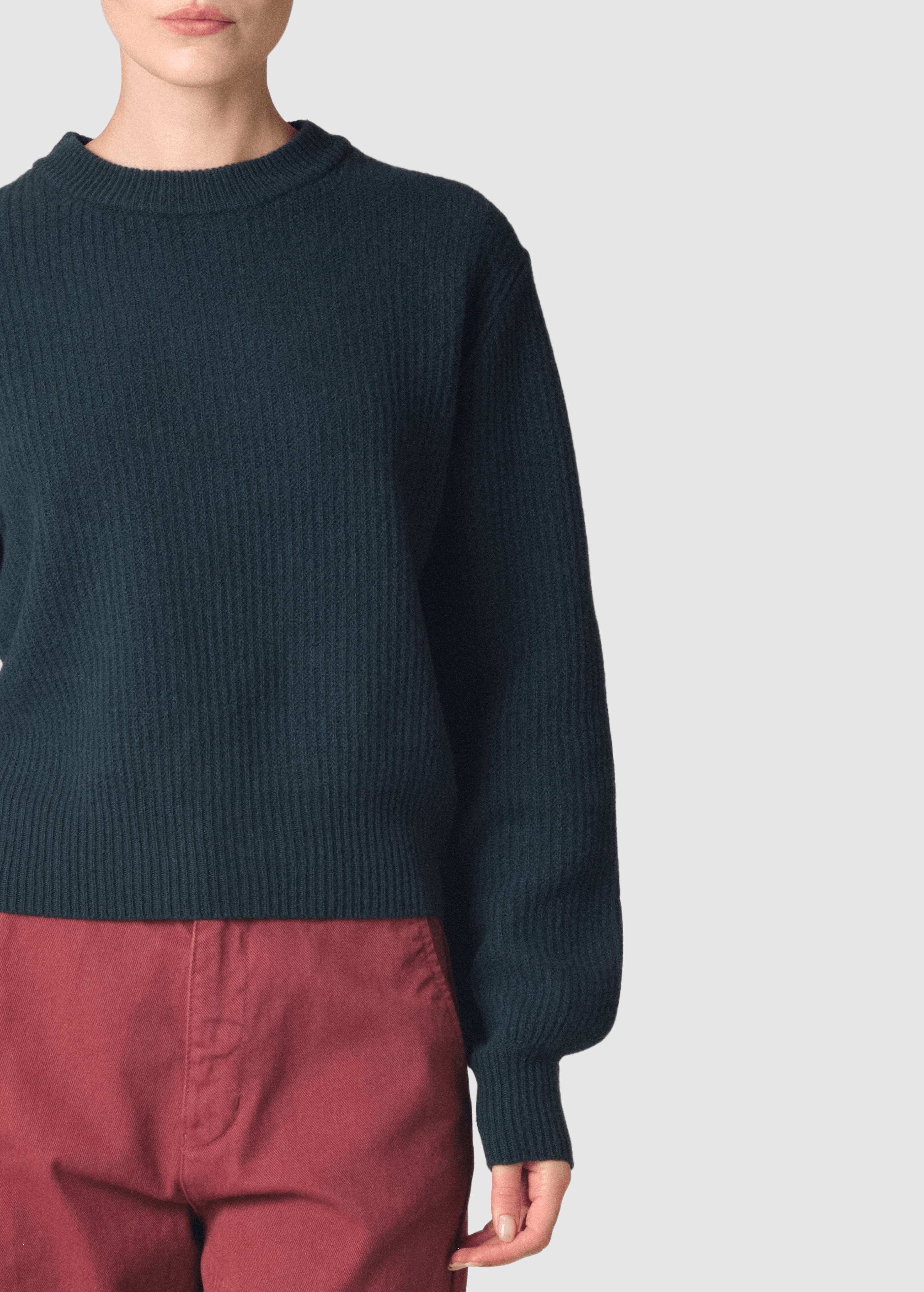 Gerda Knit Moss Green