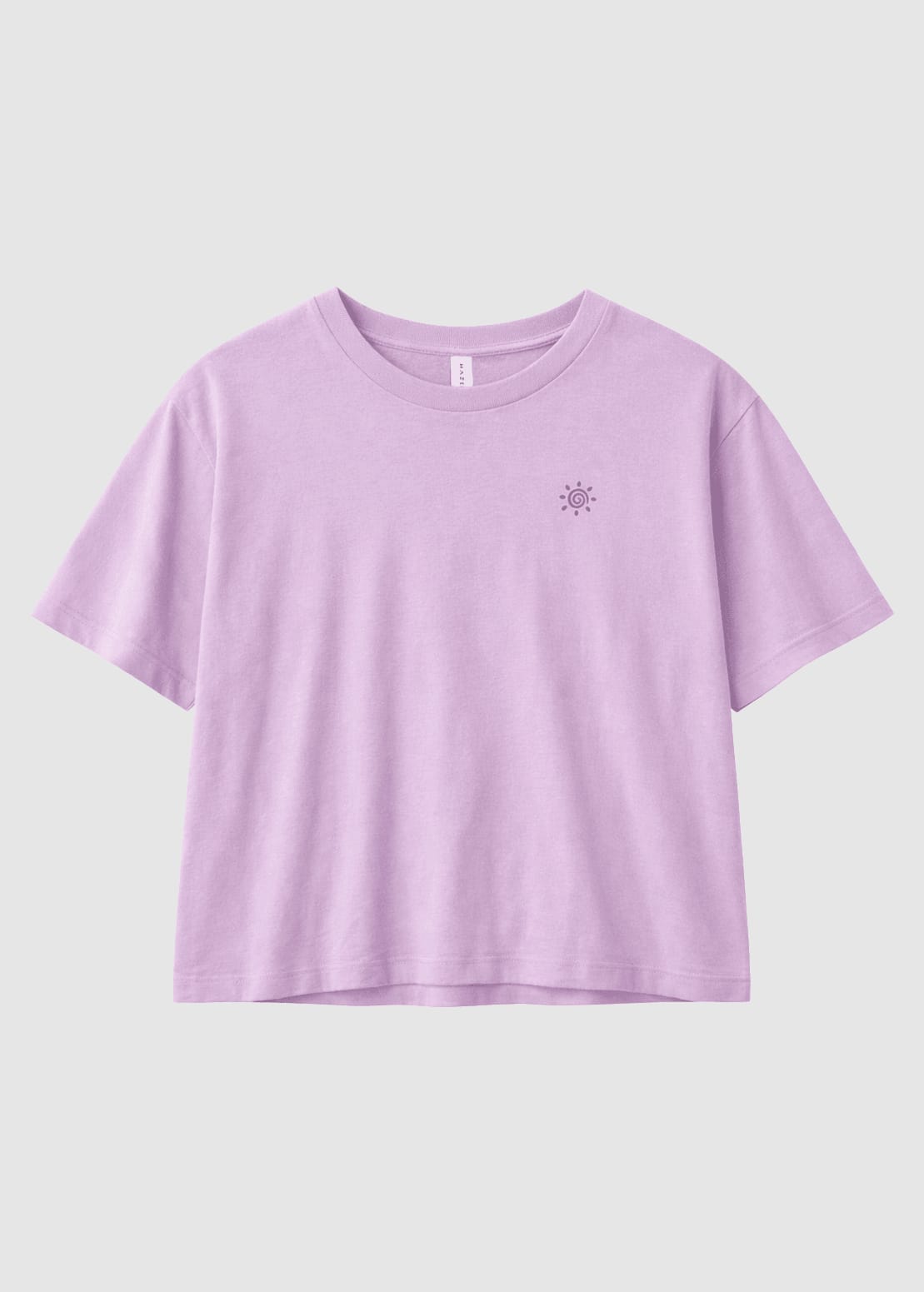Back Print T-Shirt Orchid Palm Back Print T-Shirt Orchid Palm