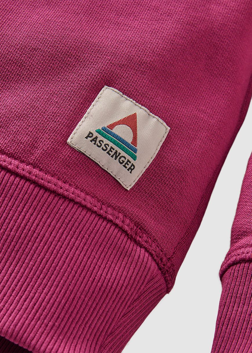 passenger_heritage_recycled_cotton_sweatshirt_AW_25_PAS_M_SW_5_BICE_Warm_Berry_3_d9009acffd Heritage Recycled Cotton Sweatshirt