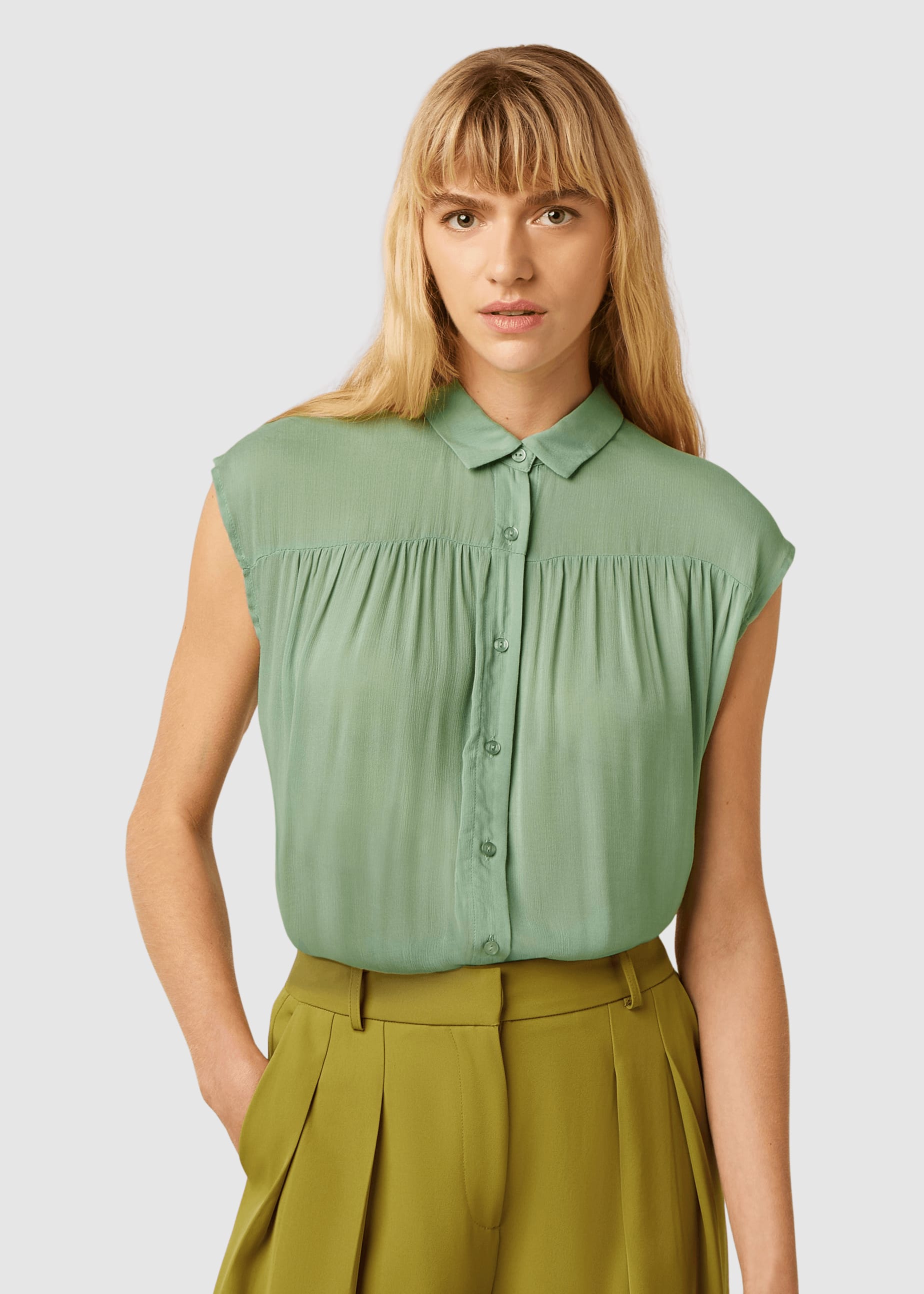 Amy Blouse Capo Minty Meadow Amy Blouse Capo Minty Meadow