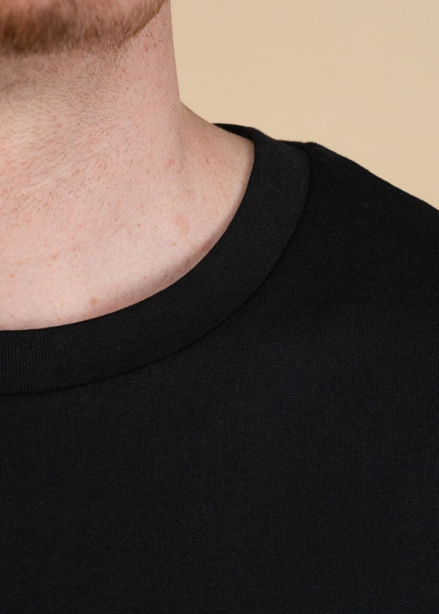 GXB-STTU169-BLACK-06.jpg Classic T-Shirt Man Black