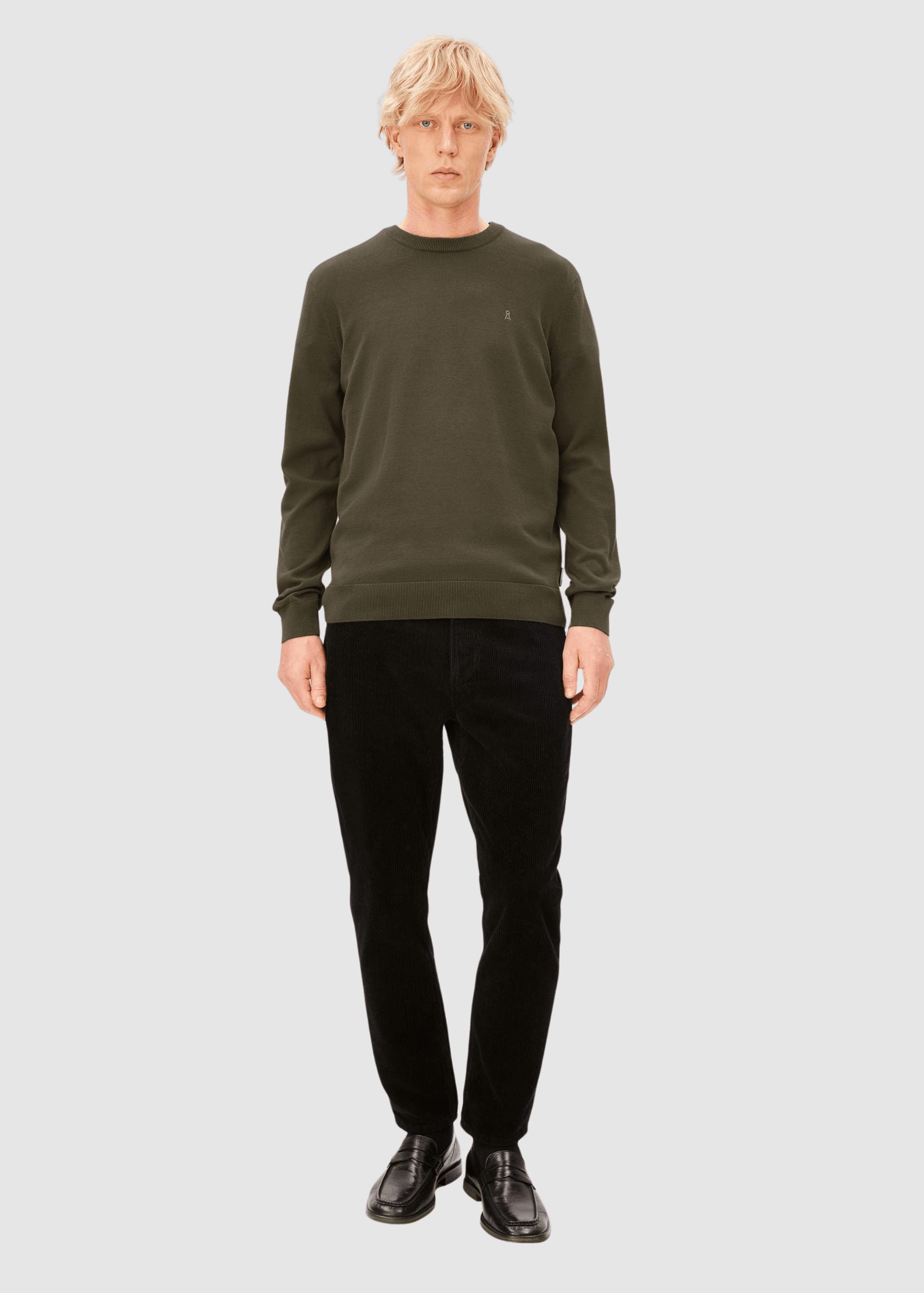 Loukaa Knit Sweater Dark Earth