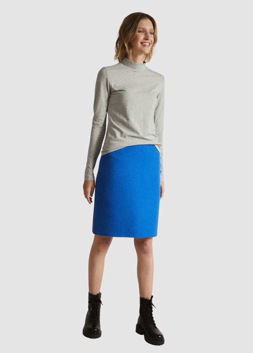 Stehkragenshirt Stehkragenshirt