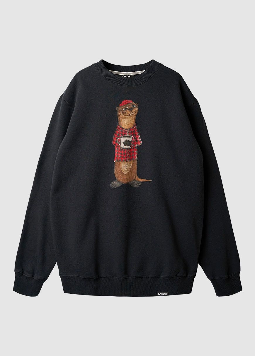 lakor_an_otter_coffee_crewneck_AW_25_LAK_sweat_mn_anotter_Moonless_Night_1_52165cb43d An Otter Crewneck