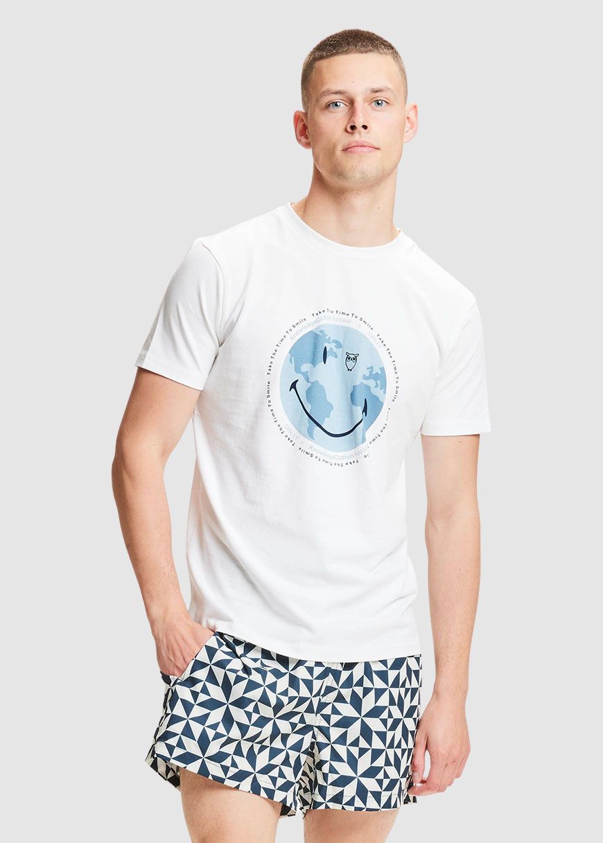 Smiley X KCA Earth Printed Tee Smiley X KCA Earth Printed Tee