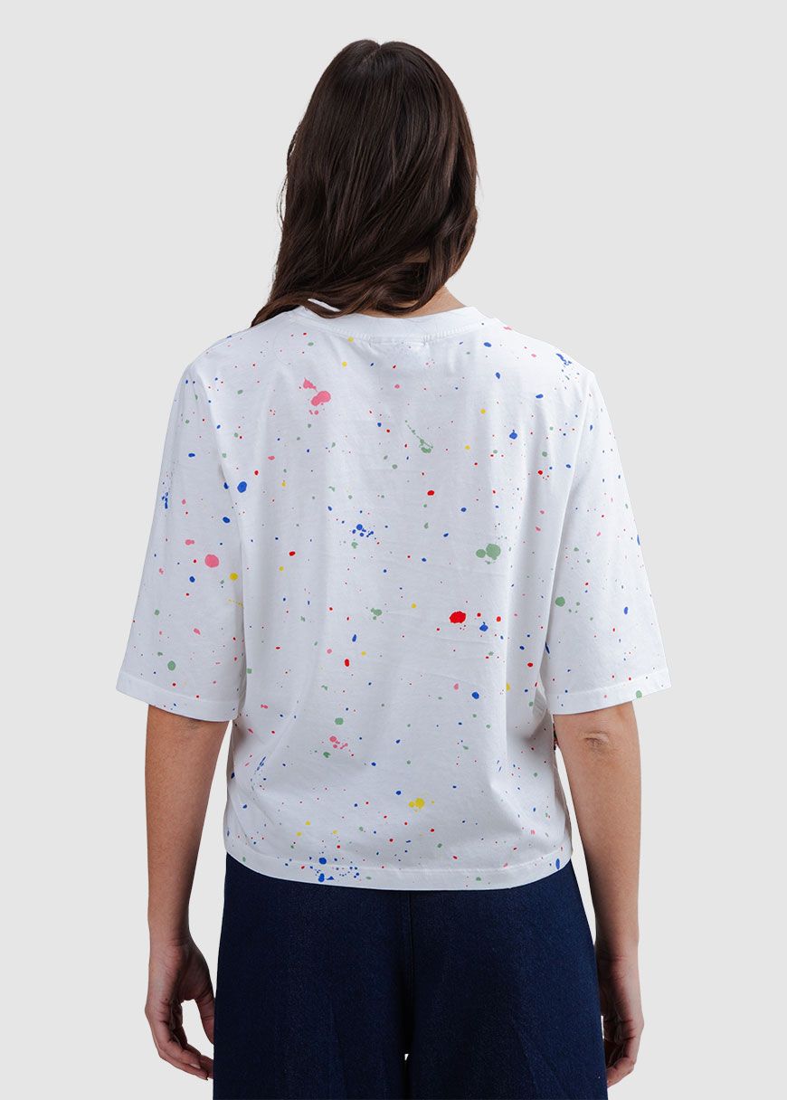 Splash Paint Squared Tee