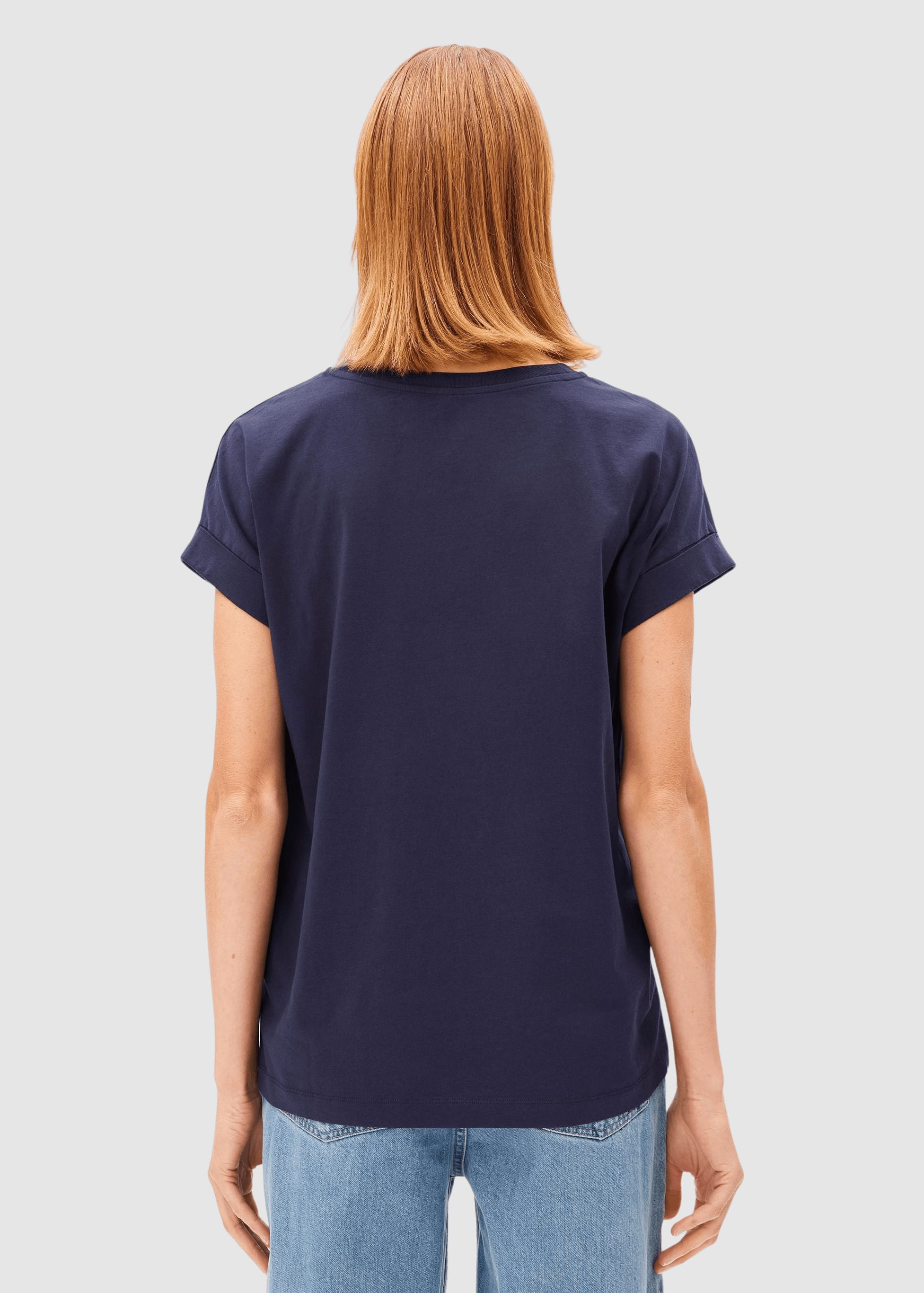 Idaara T-Shirt Tinted Navy