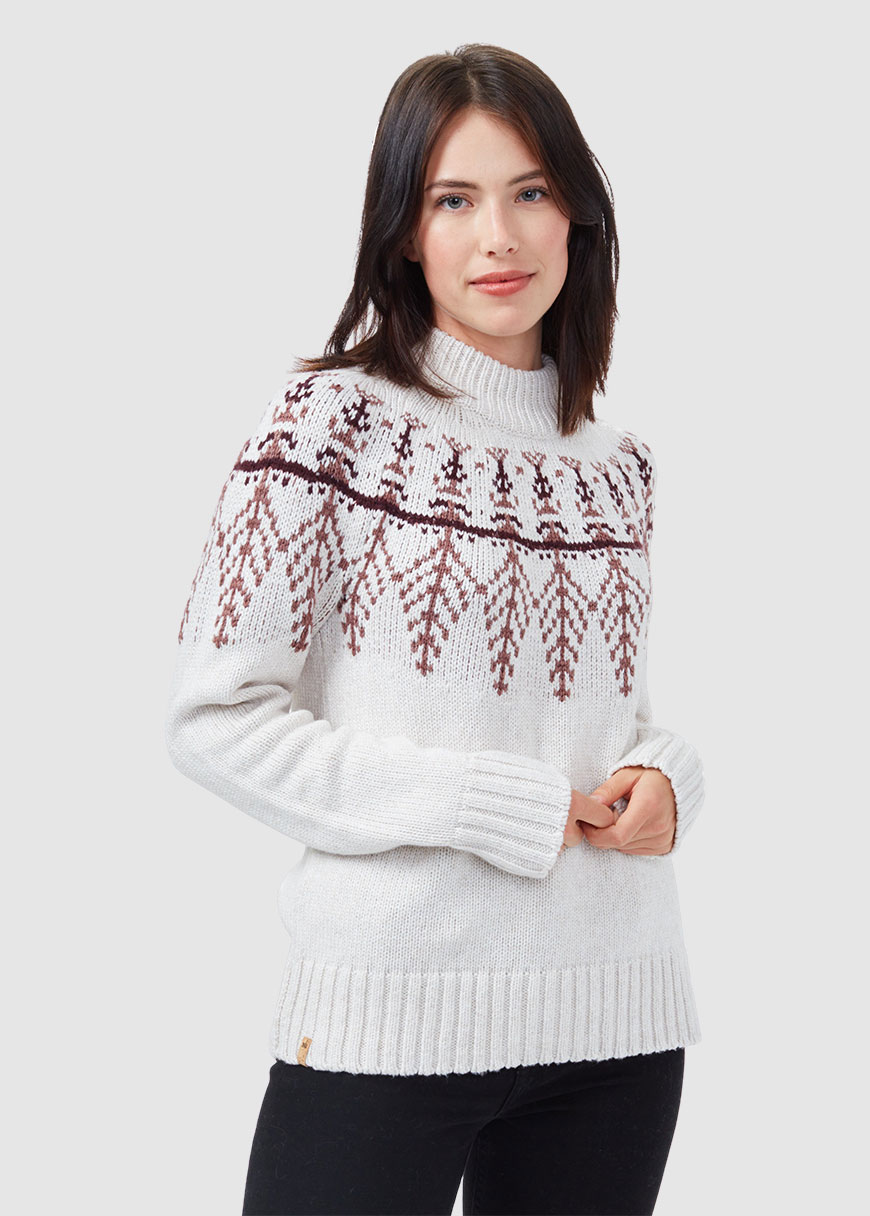W Highline Wool Intarsia Sweater