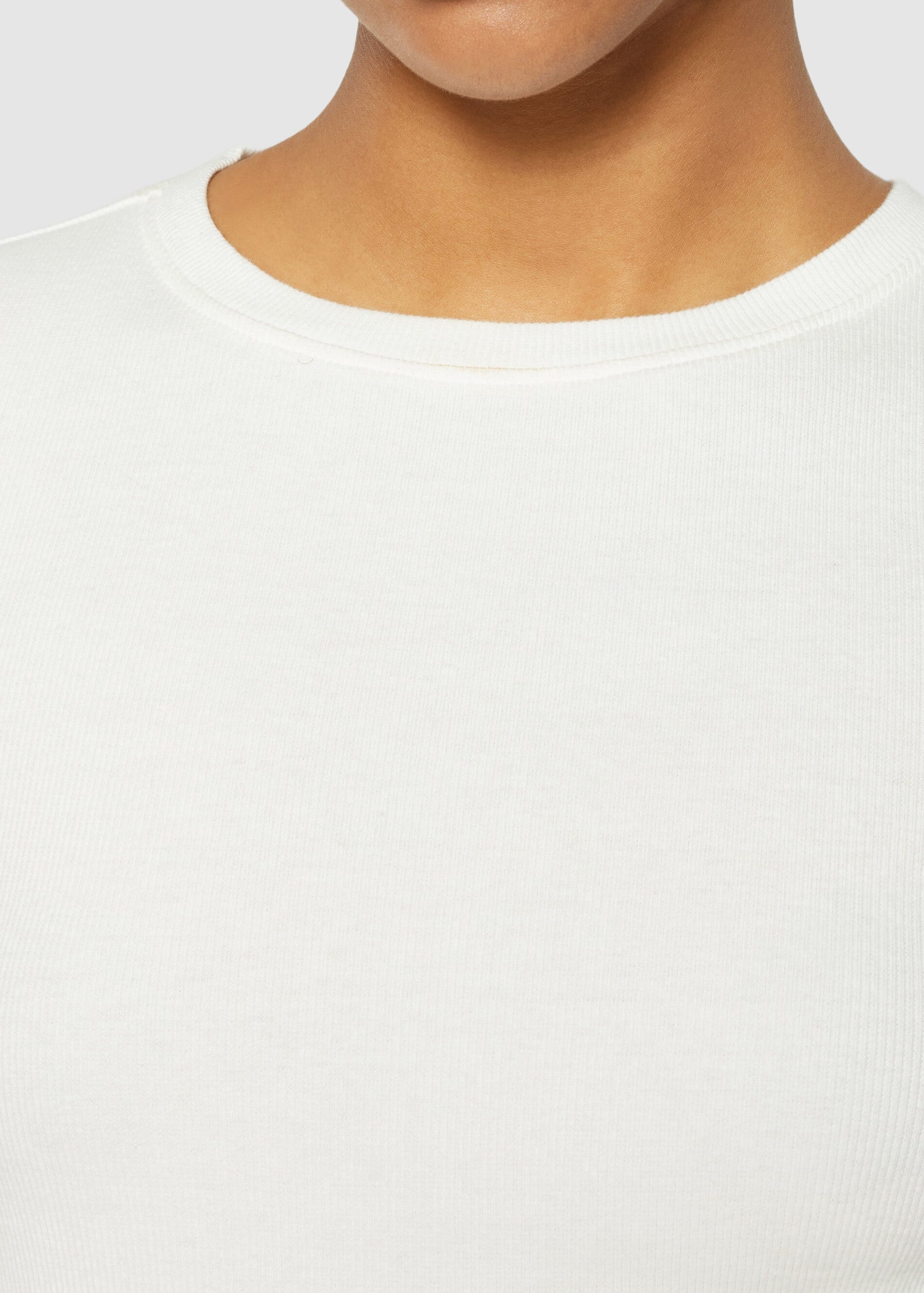 Rib T-Shirt Star White