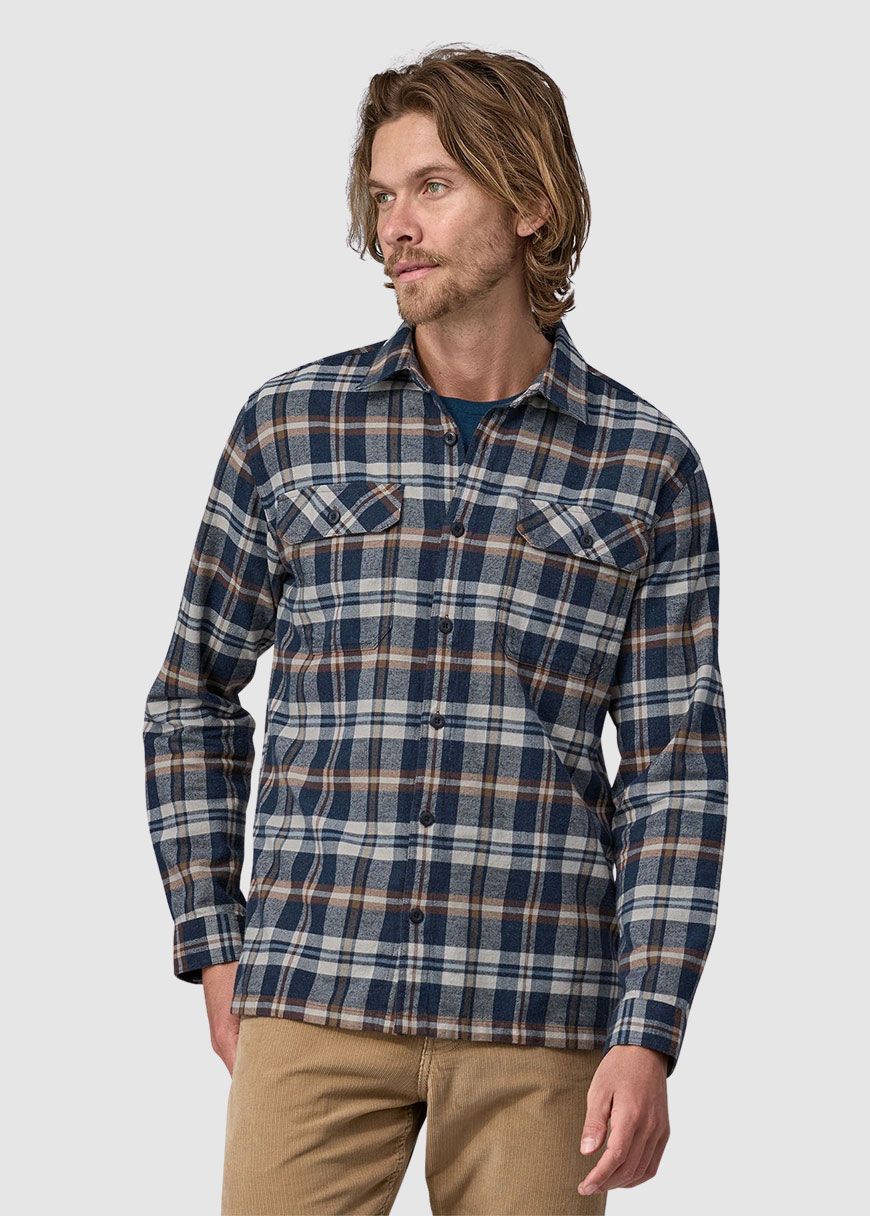 M's L/S Organic Cotton MW Fjord Flannel Shirt