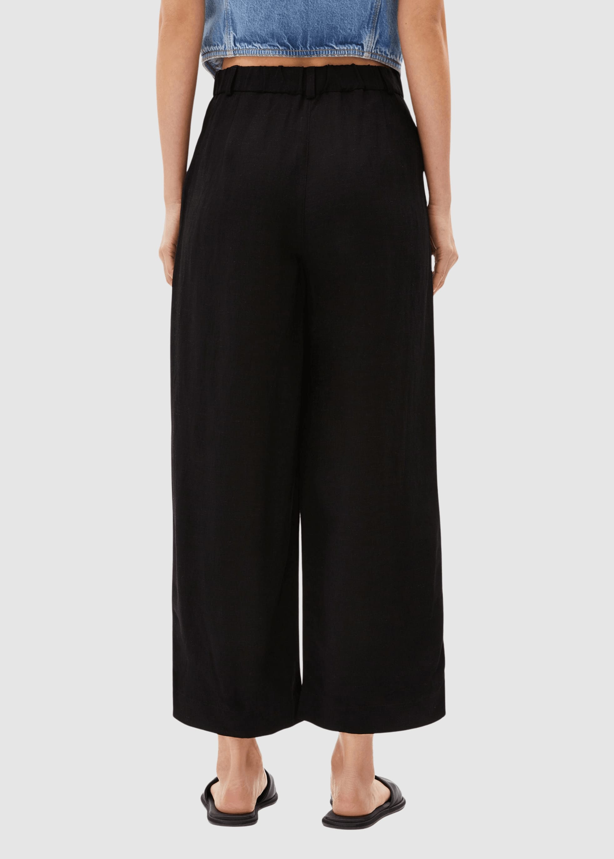 Caarunus Lino Pant Black Caarunus Lino Pant Black